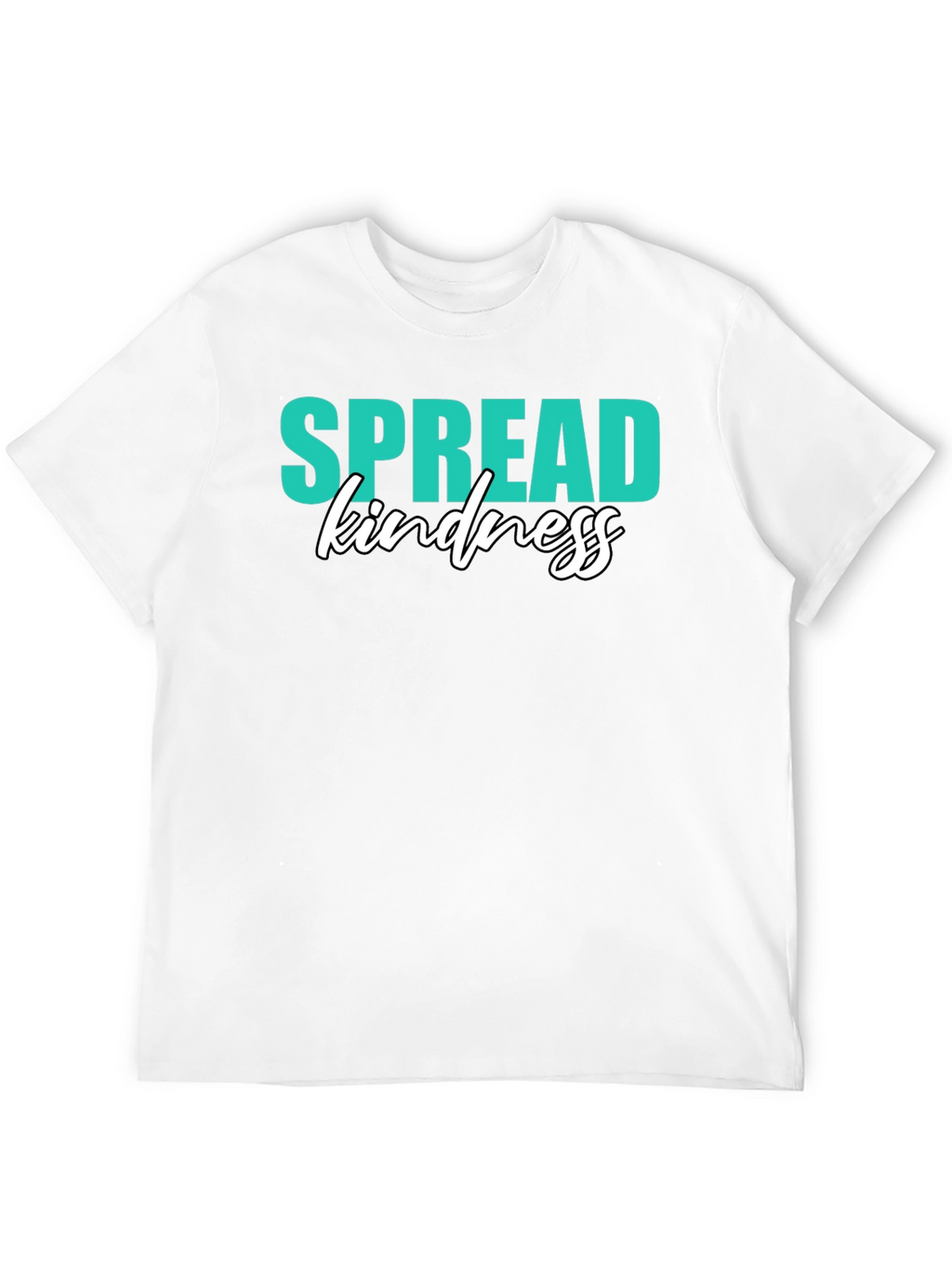 Spread Kindness Graphic Tee - Black