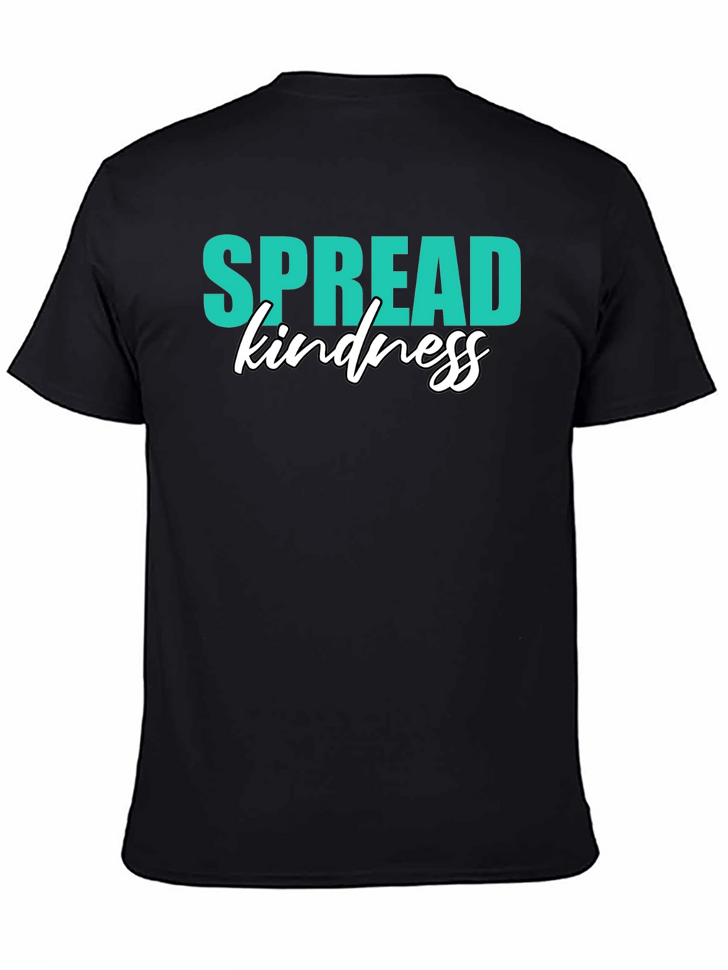 Spread Kindness Graphic Tee - Black