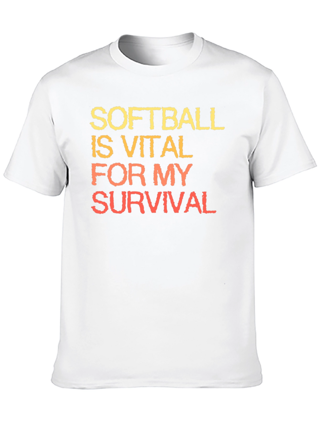 Softball is Vital Graphic T-Shirt