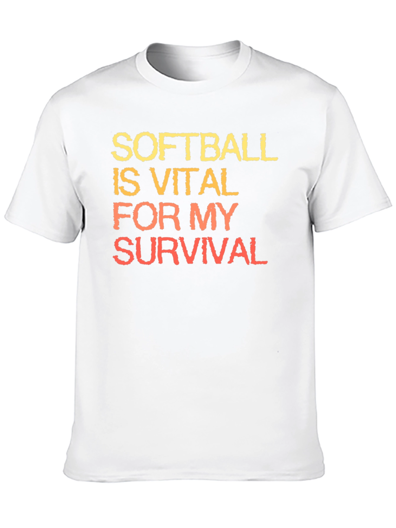 Softball is Vital Graphic T-Shirt