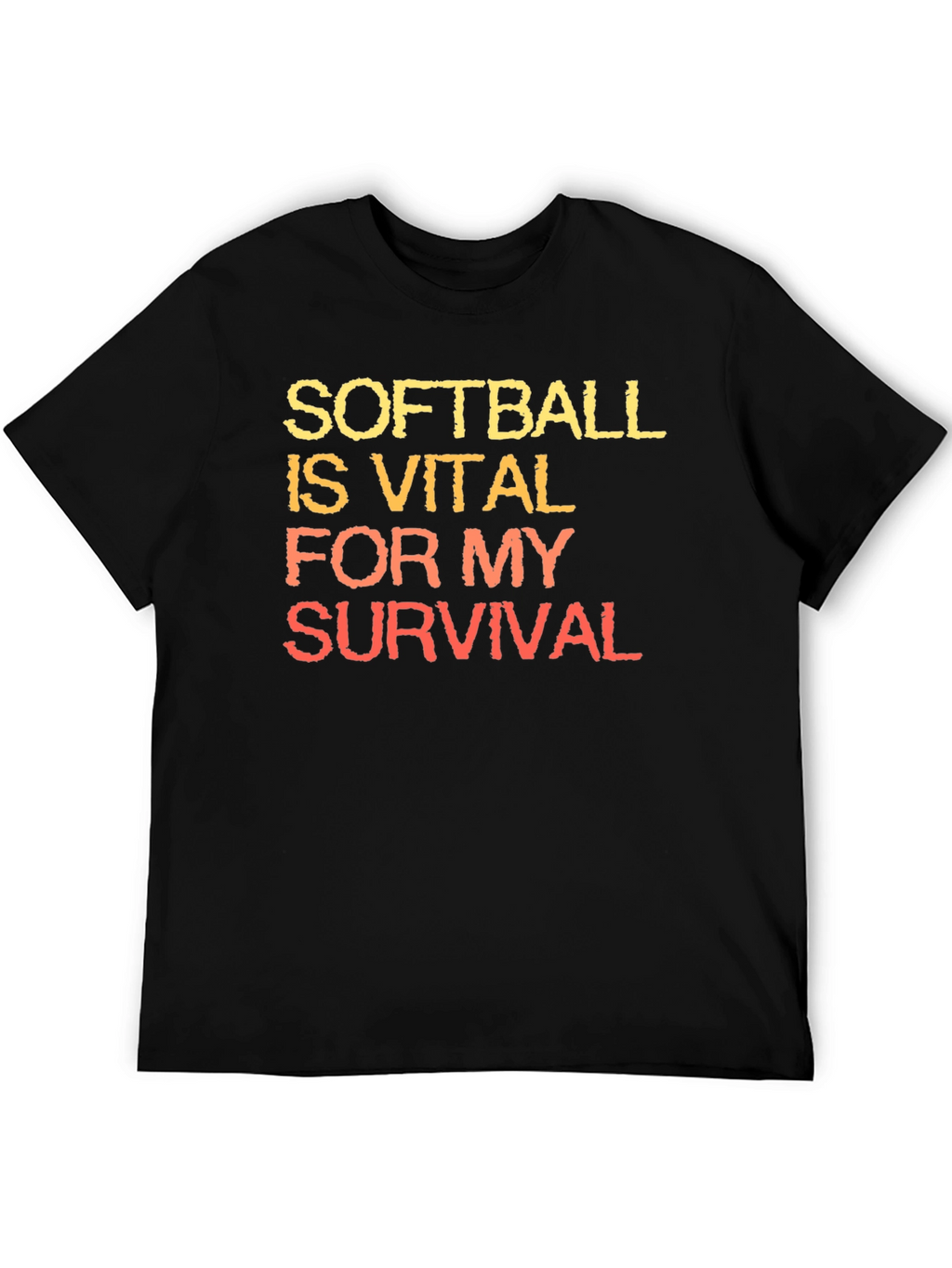 Softball is Vital Graphic T-Shirt