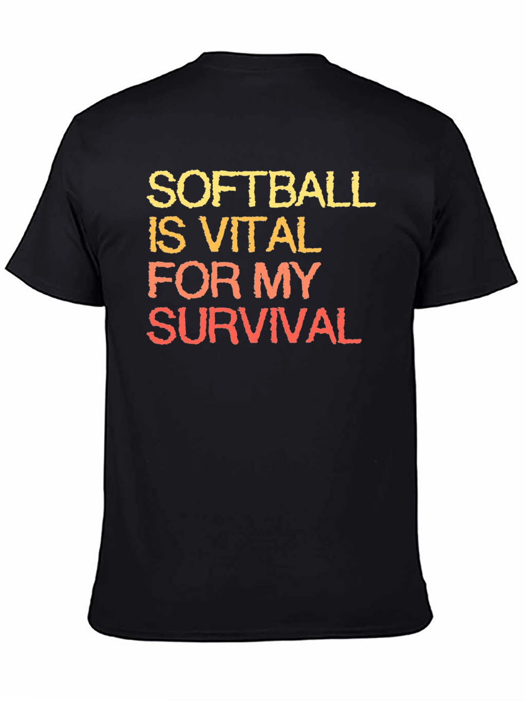 Softball is Vital Graphic T-Shirt
