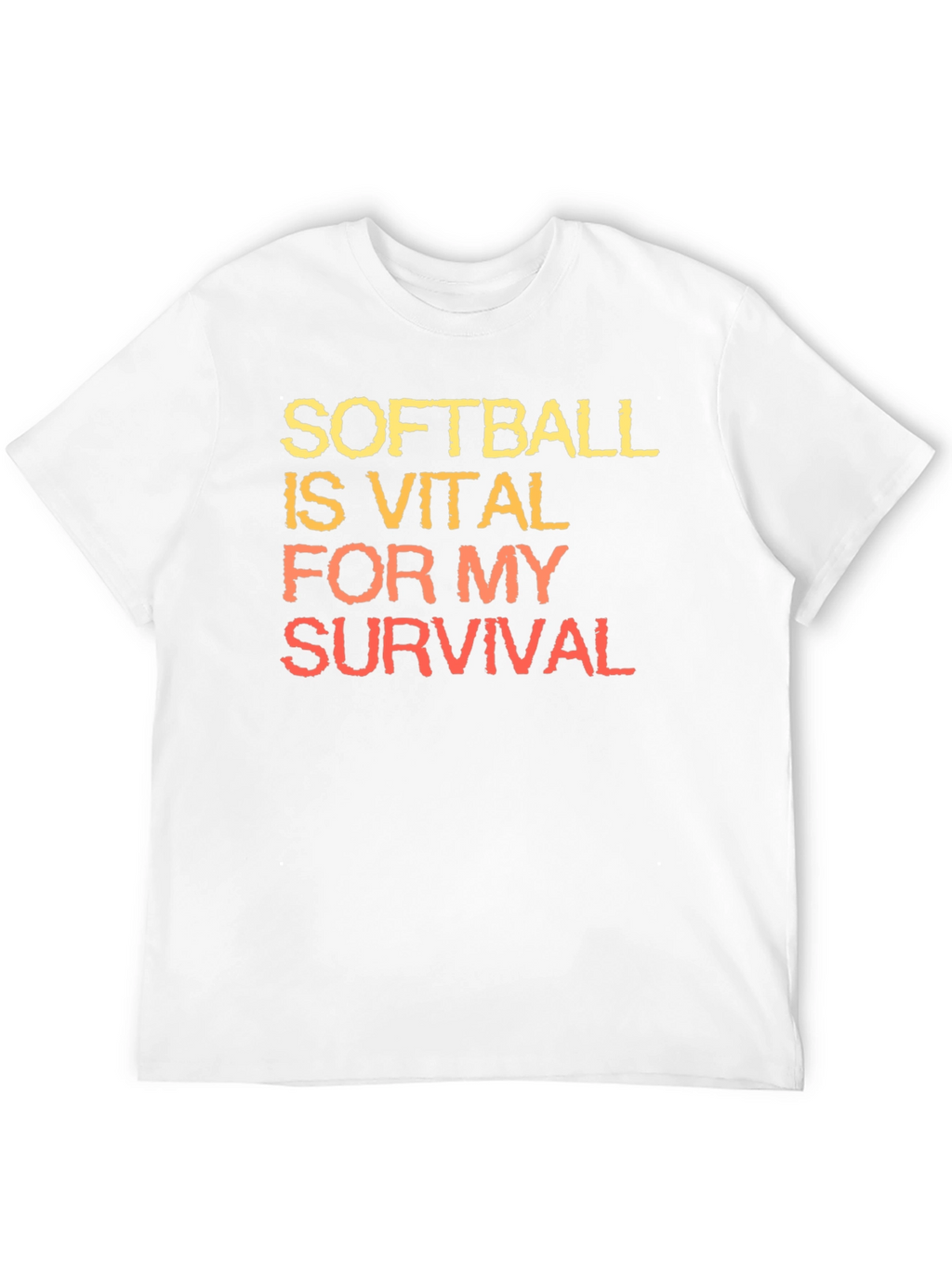 Softball is Vital Graphic T-Shirt