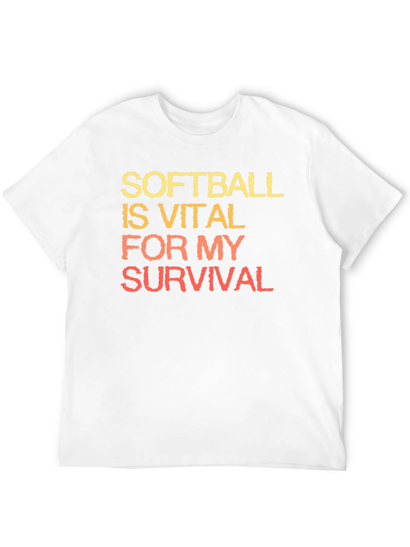 Softball is Vital Graphic T-Shirt