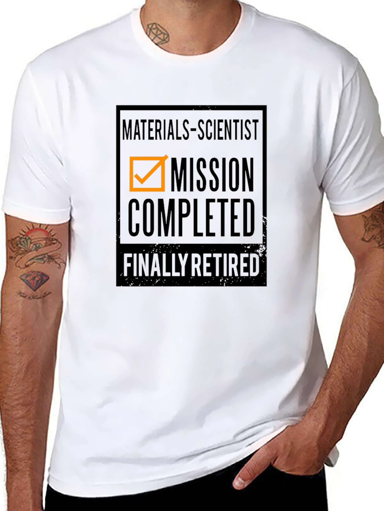 Materials Scientist Mission Completed Retired T-Shirt