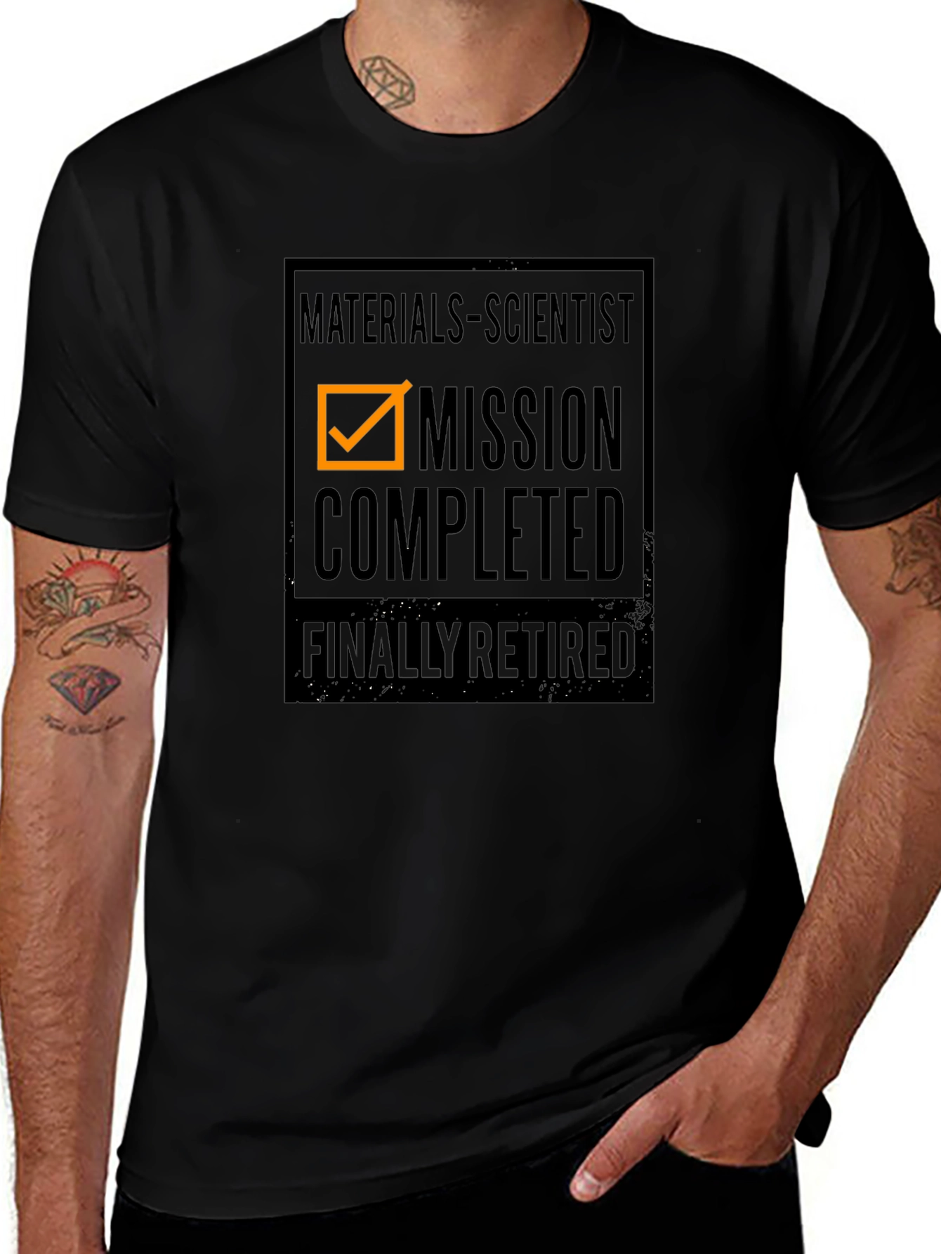 Materials Scientist Mission Completed Retired T-Shirt
