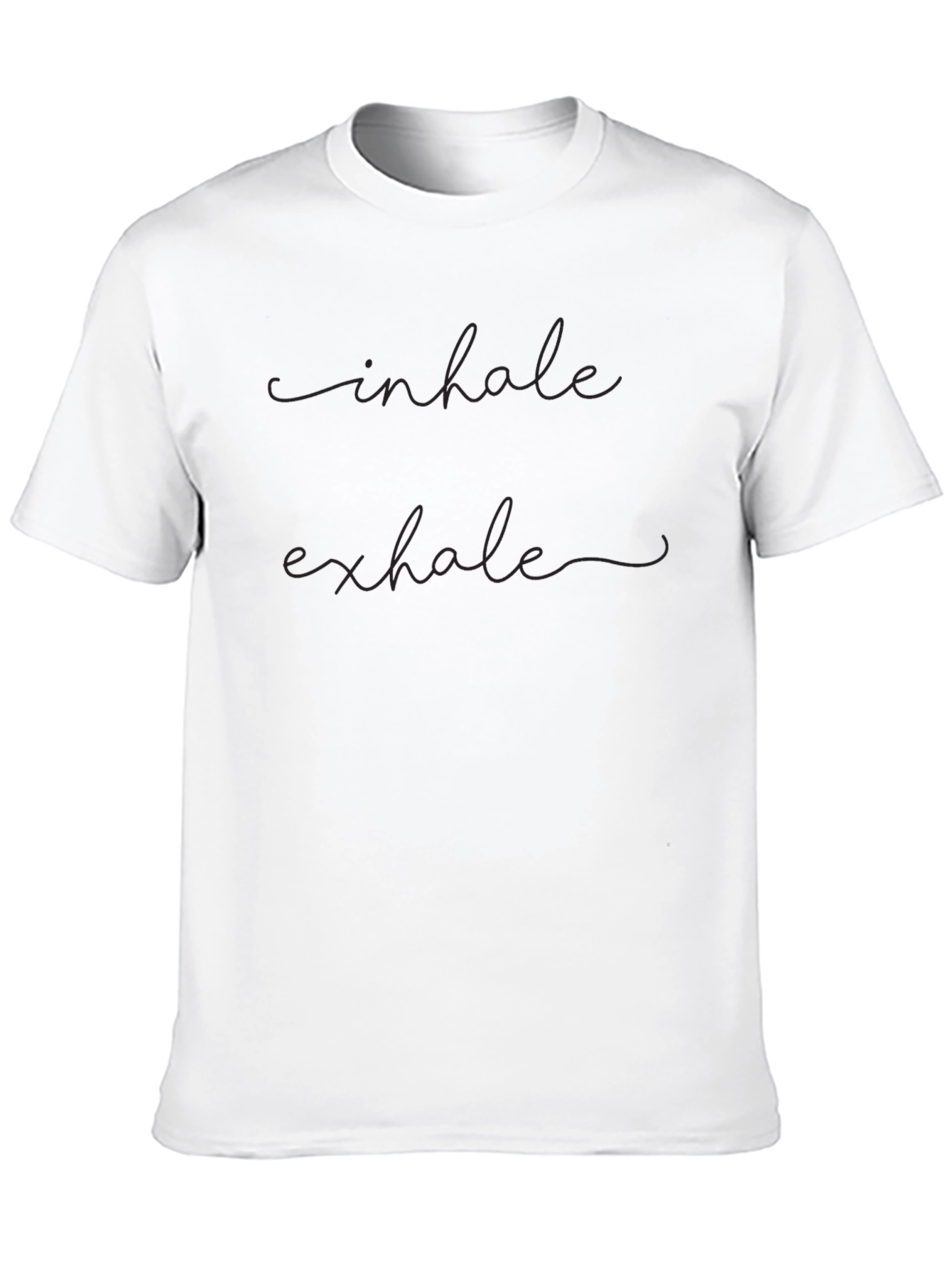 Inhale Exhale Graphic Tee - Relaxed Fit