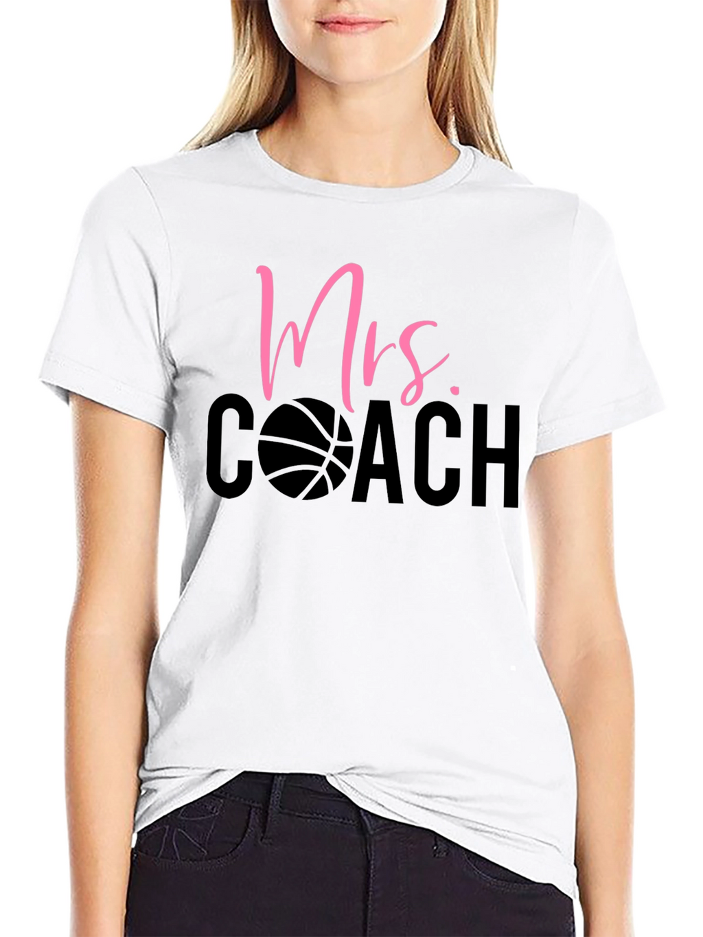 Mrs. Coach Graphic T-Shirt