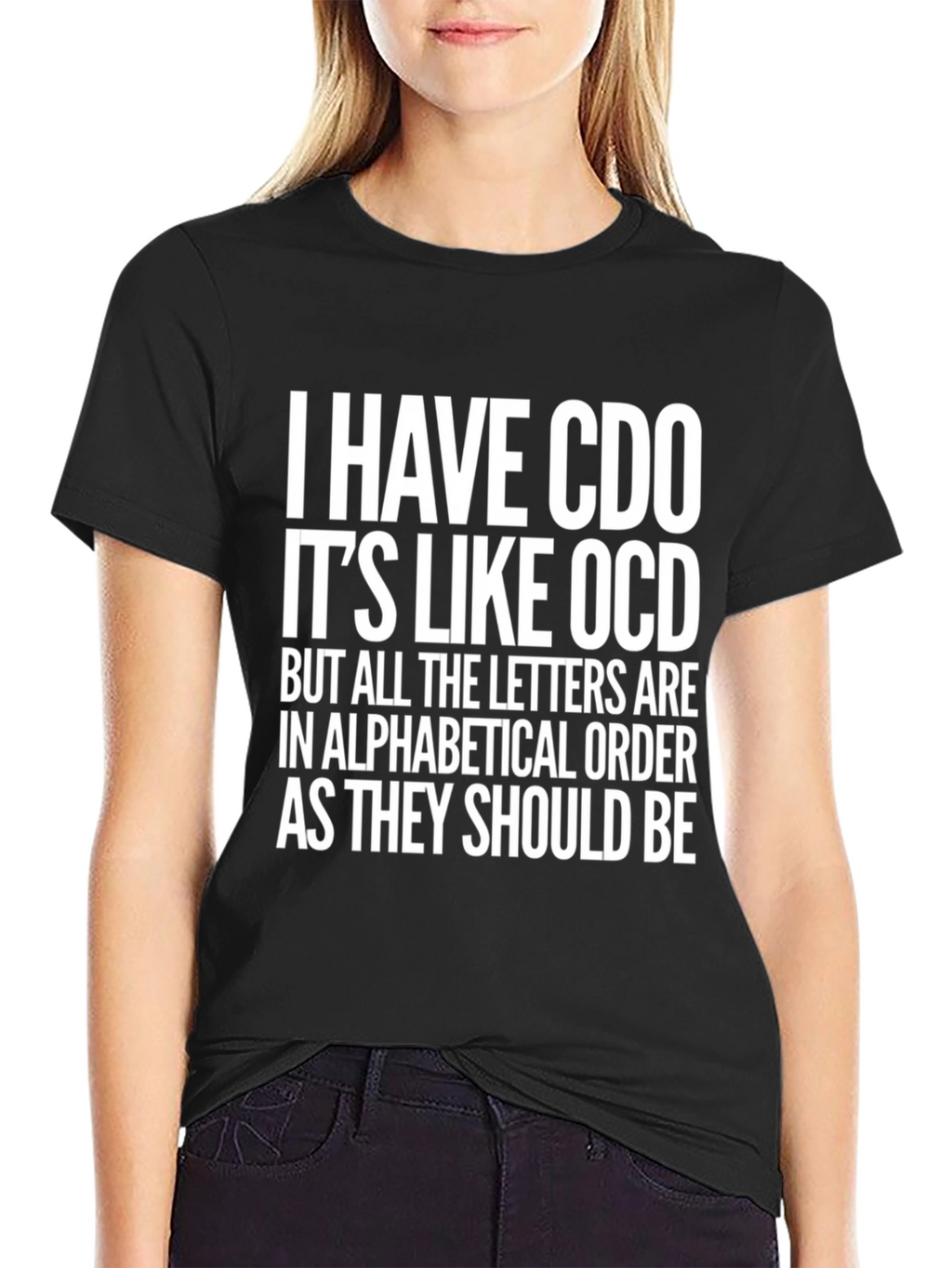 CDO Alphabetical Order Funny T-Shirt