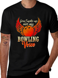 Bowling Voice Graphic T-Shirt