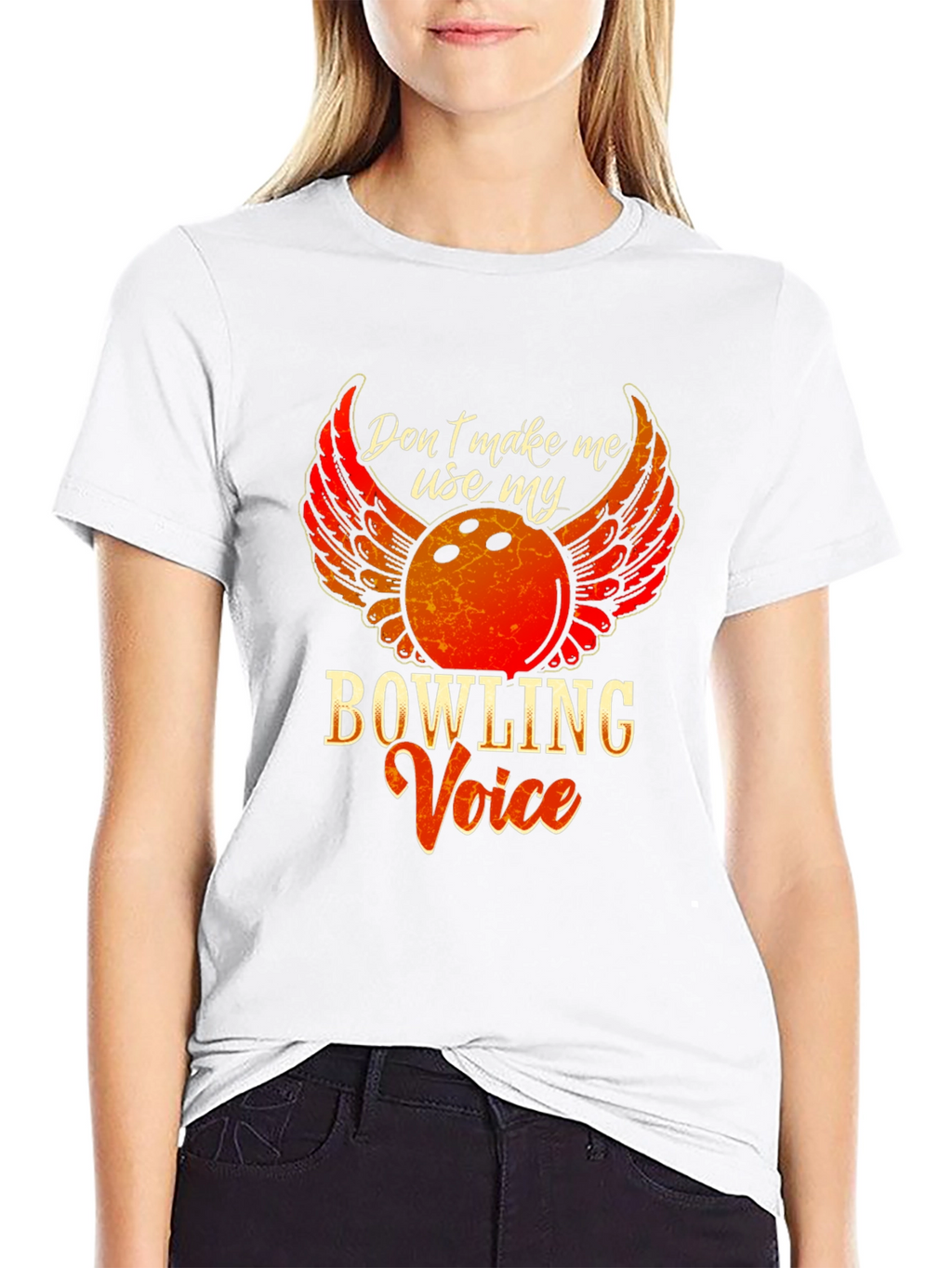 Bowling Voice Graphic T-Shirt