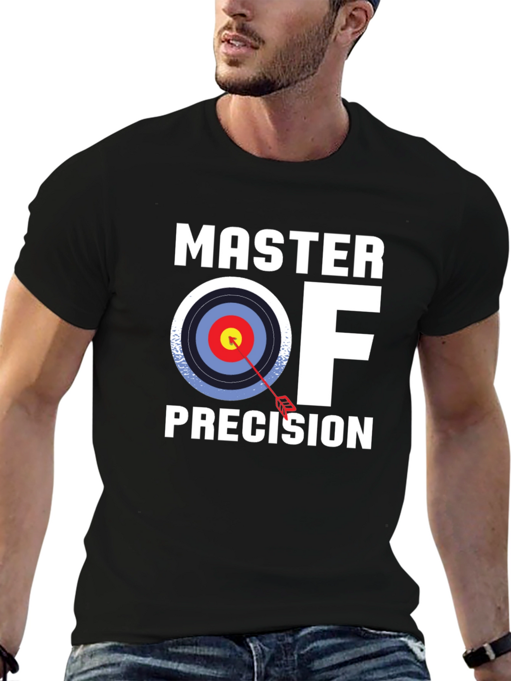 Master of Precision T-Shirt - Archery Design