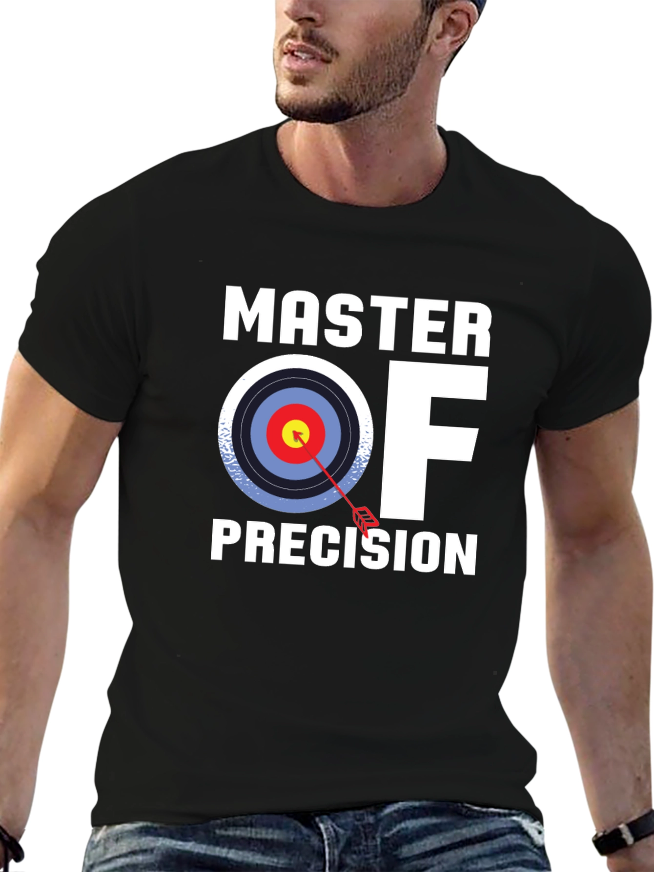 Master of Precision T-Shirt - Archery Design