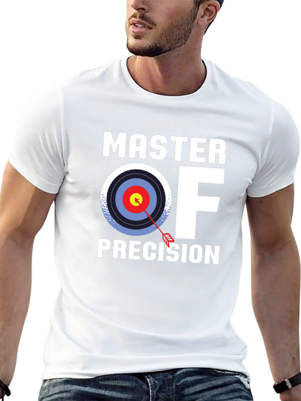 Master of Precision T-Shirt - Archery Design