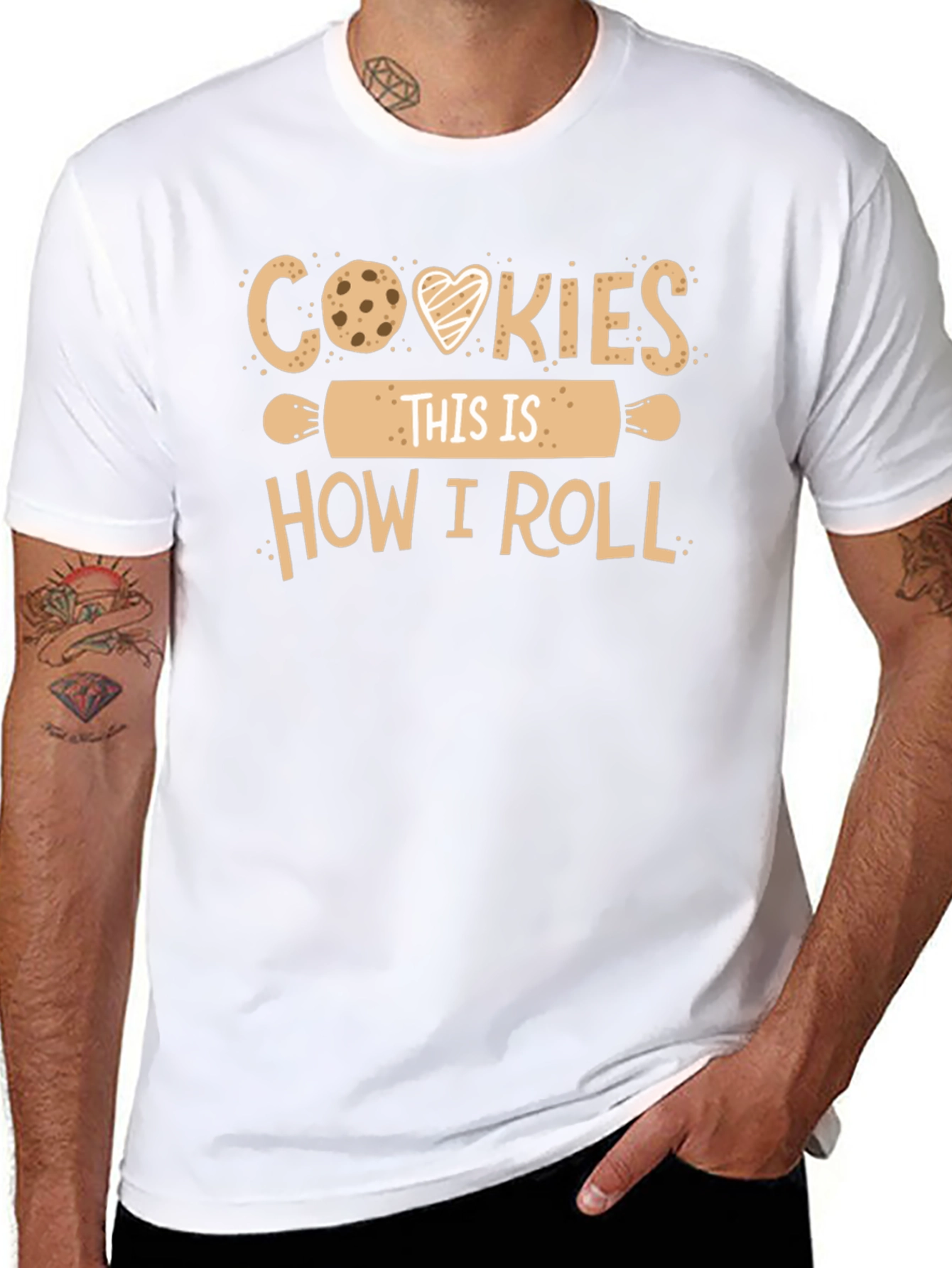 Cookies This is How I Roll T-Shirt