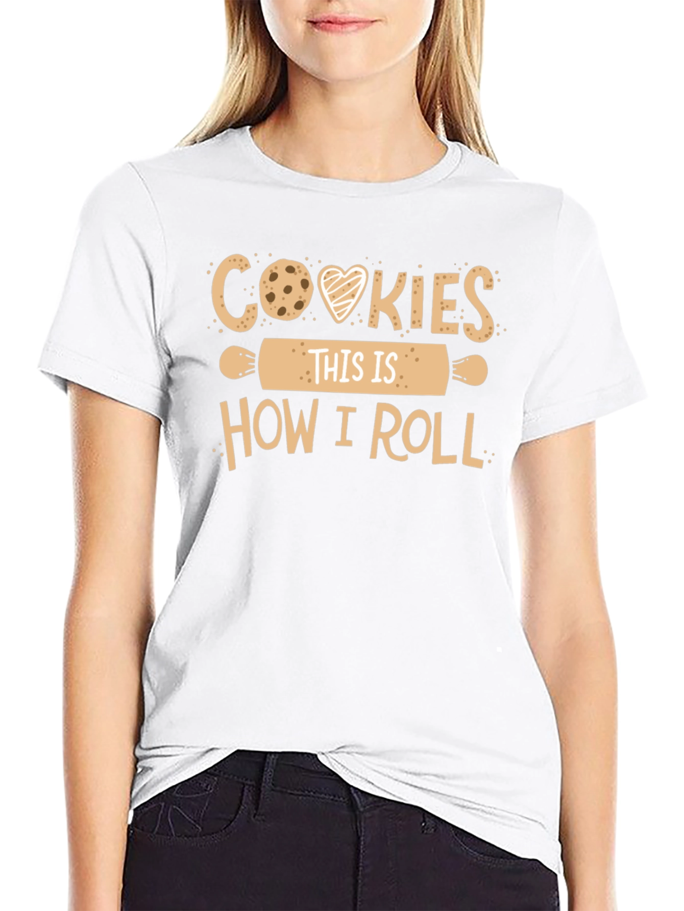 Cookies This is How I Roll T-Shirt