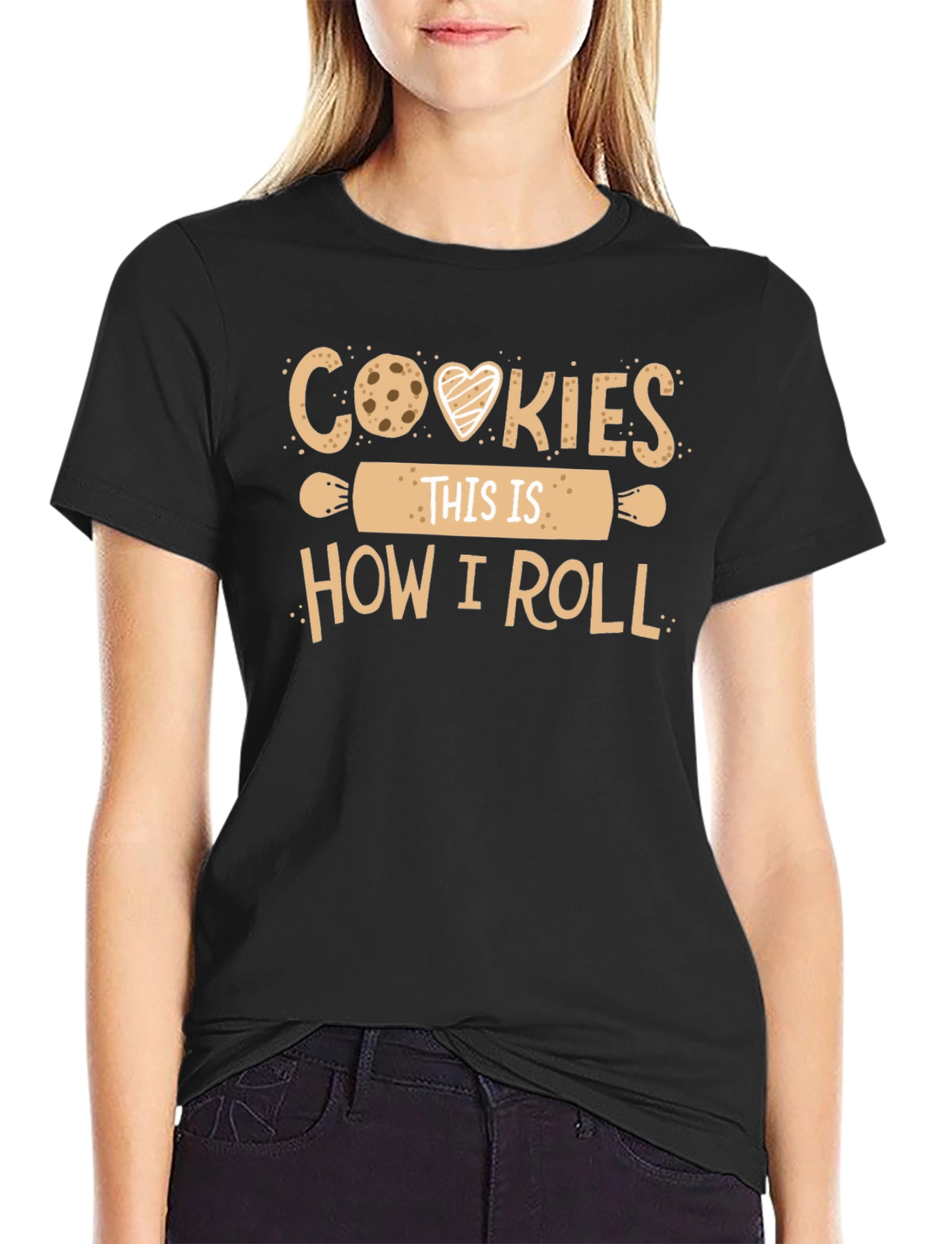 Cookies This is How I Roll T-Shirt