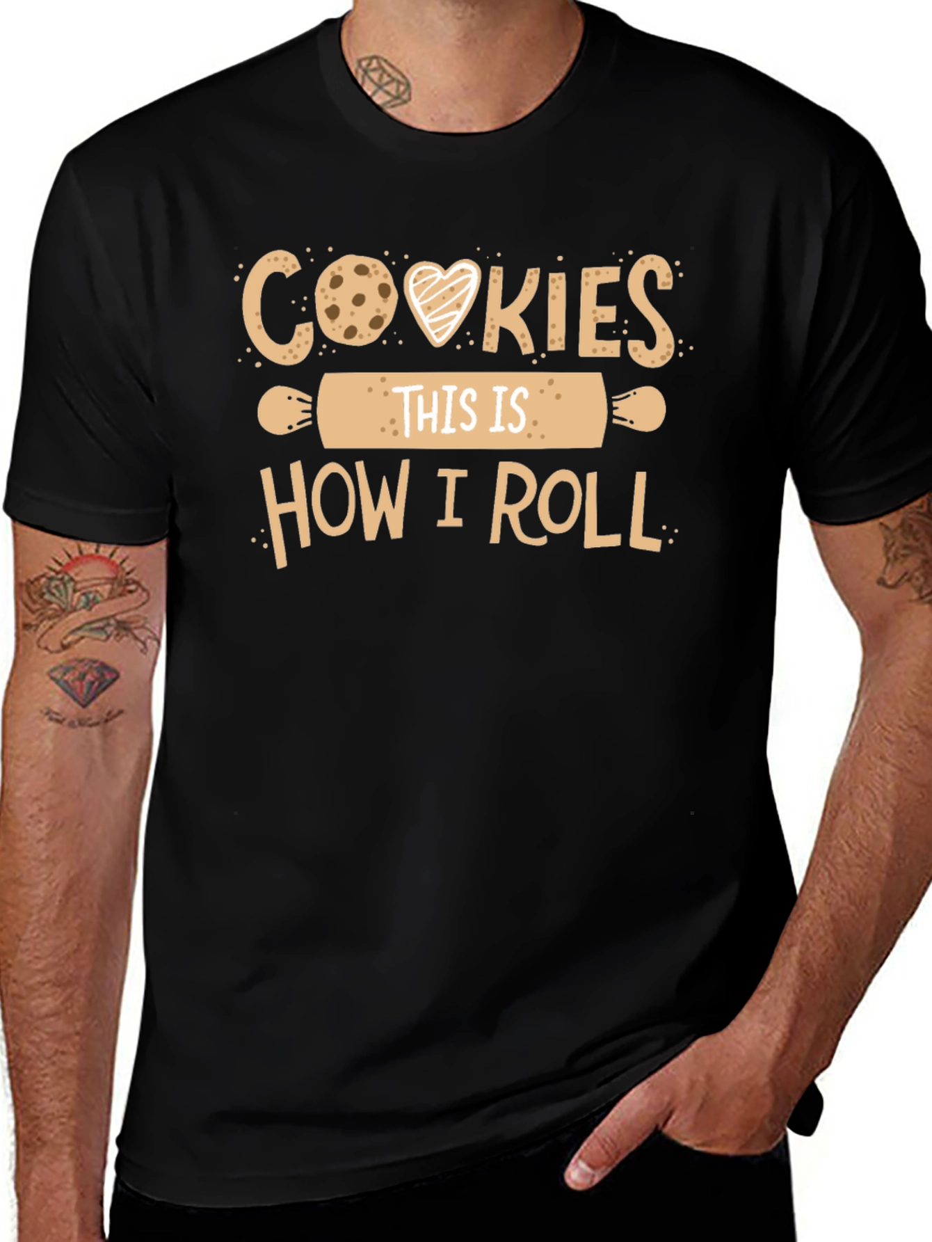 Cookies This is How I Roll T-Shirt