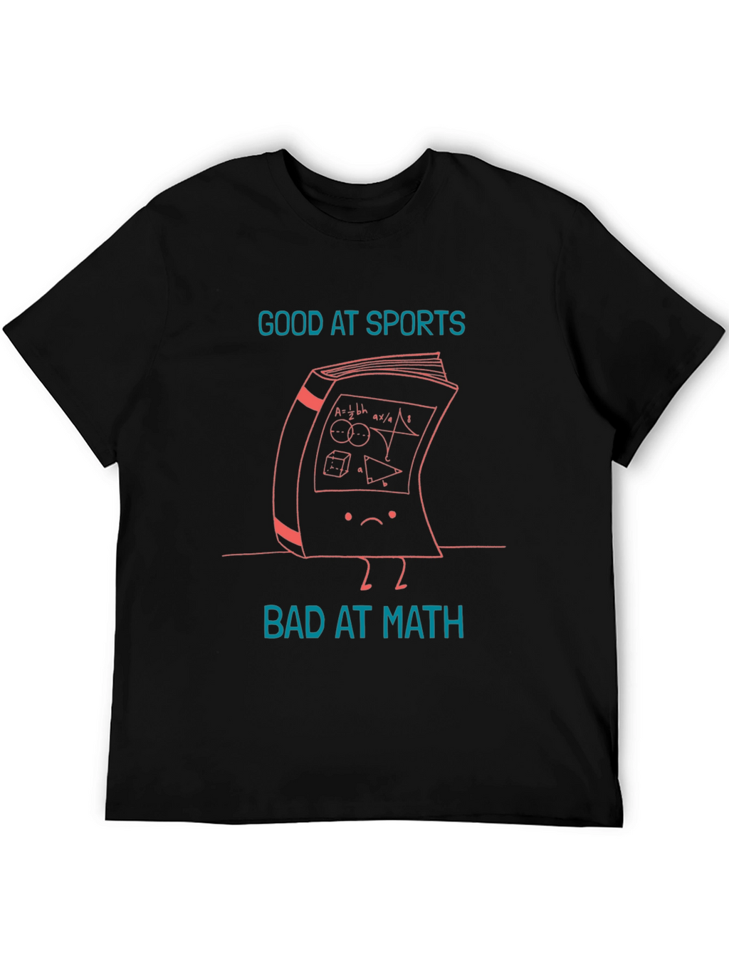 Good at Sports Bad at Math Graphic Tee
