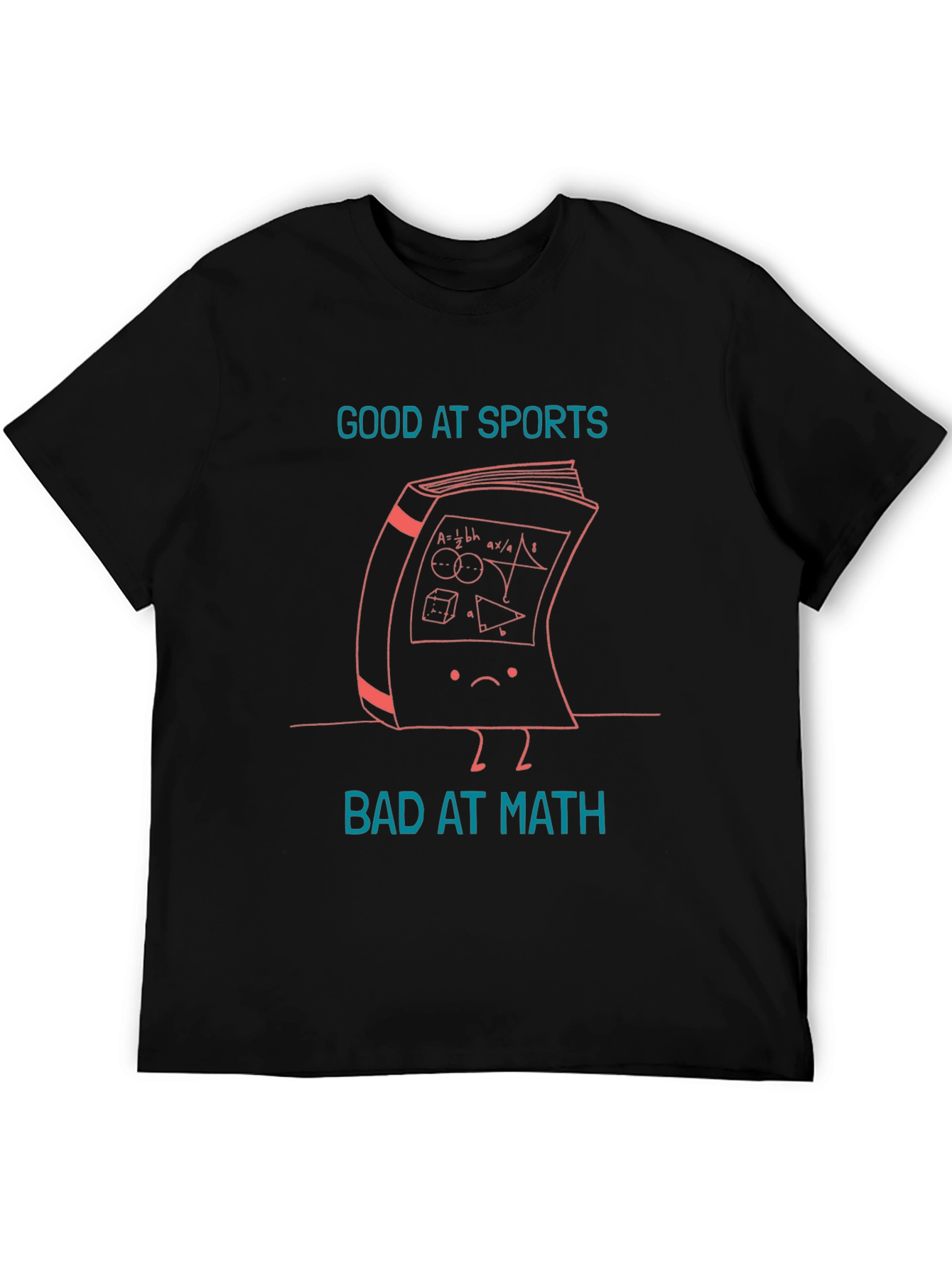 Good at Sports Bad at Math Graphic Tee