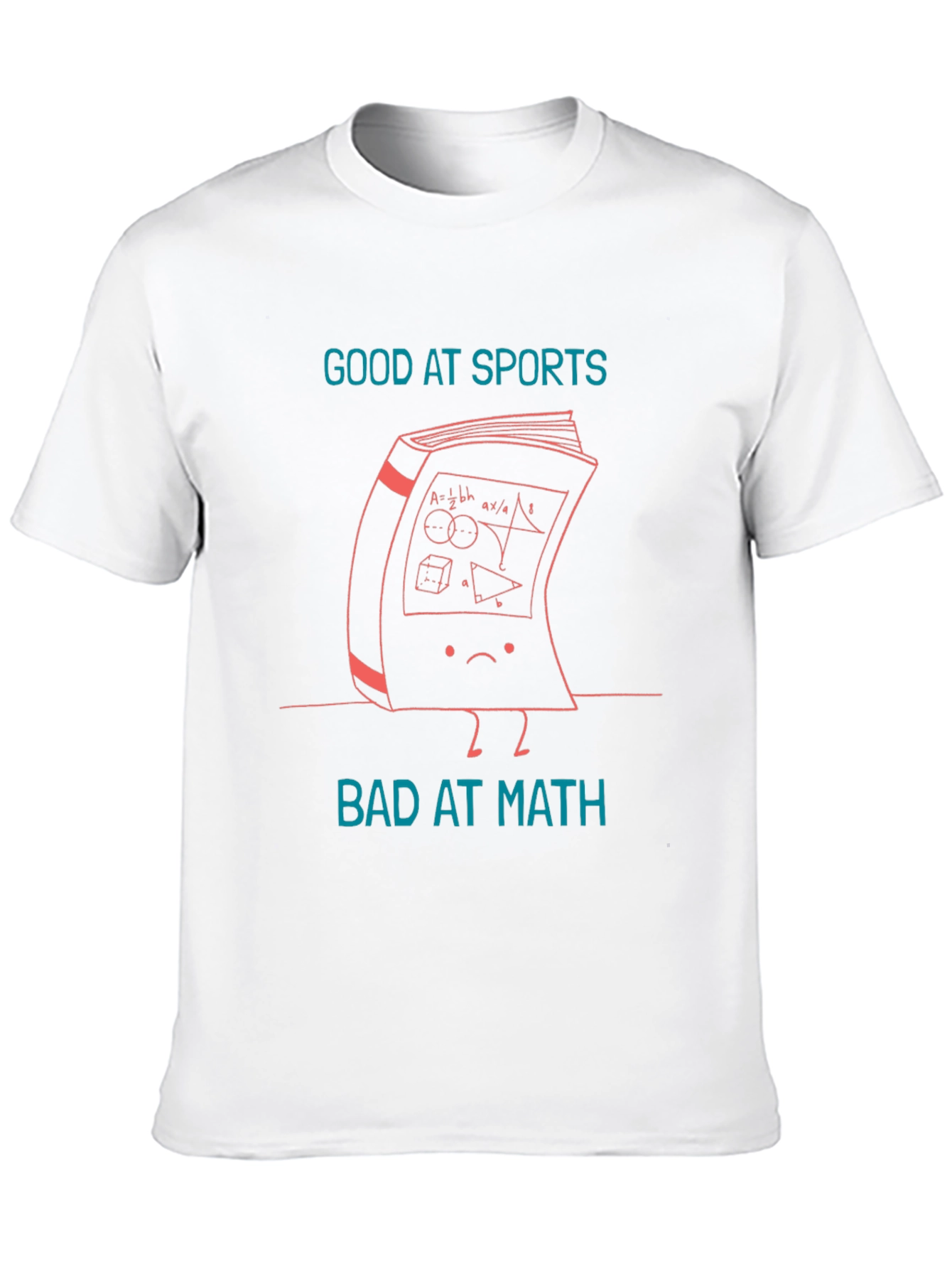 Good at Sports Bad at Math Graphic Tee