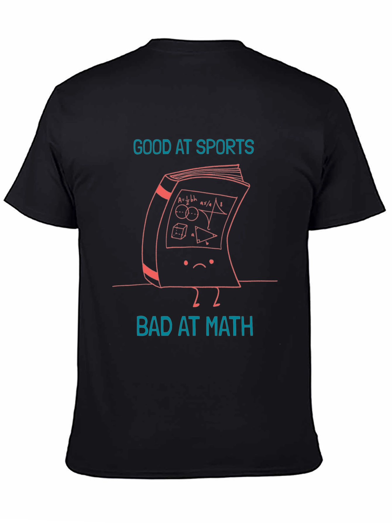 Good at Sports Bad at Math Graphic Tee