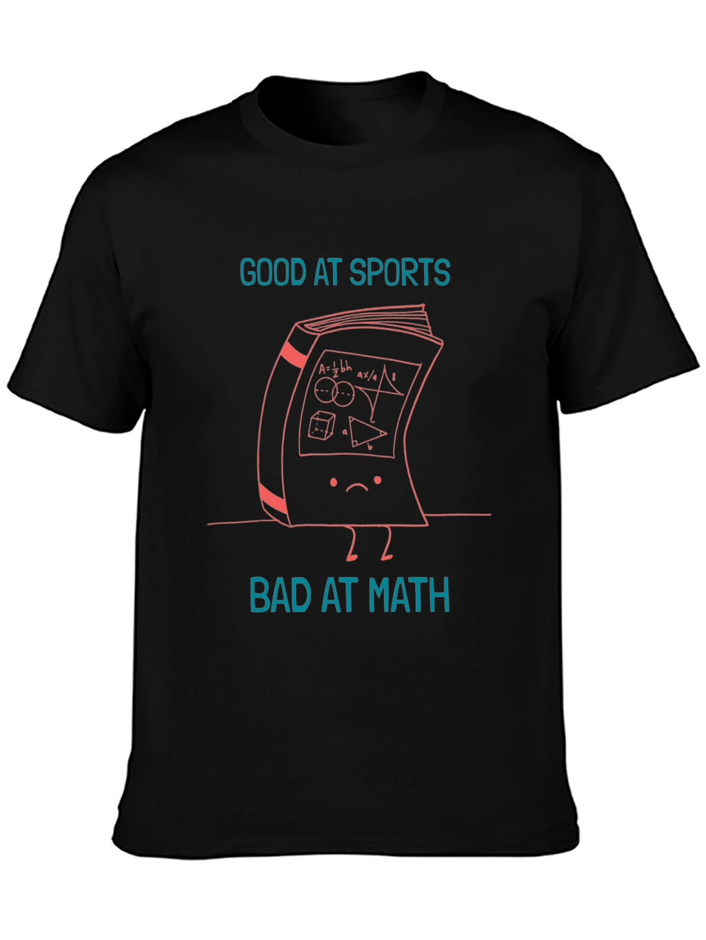 Good at Sports Bad at Math Graphic Tee