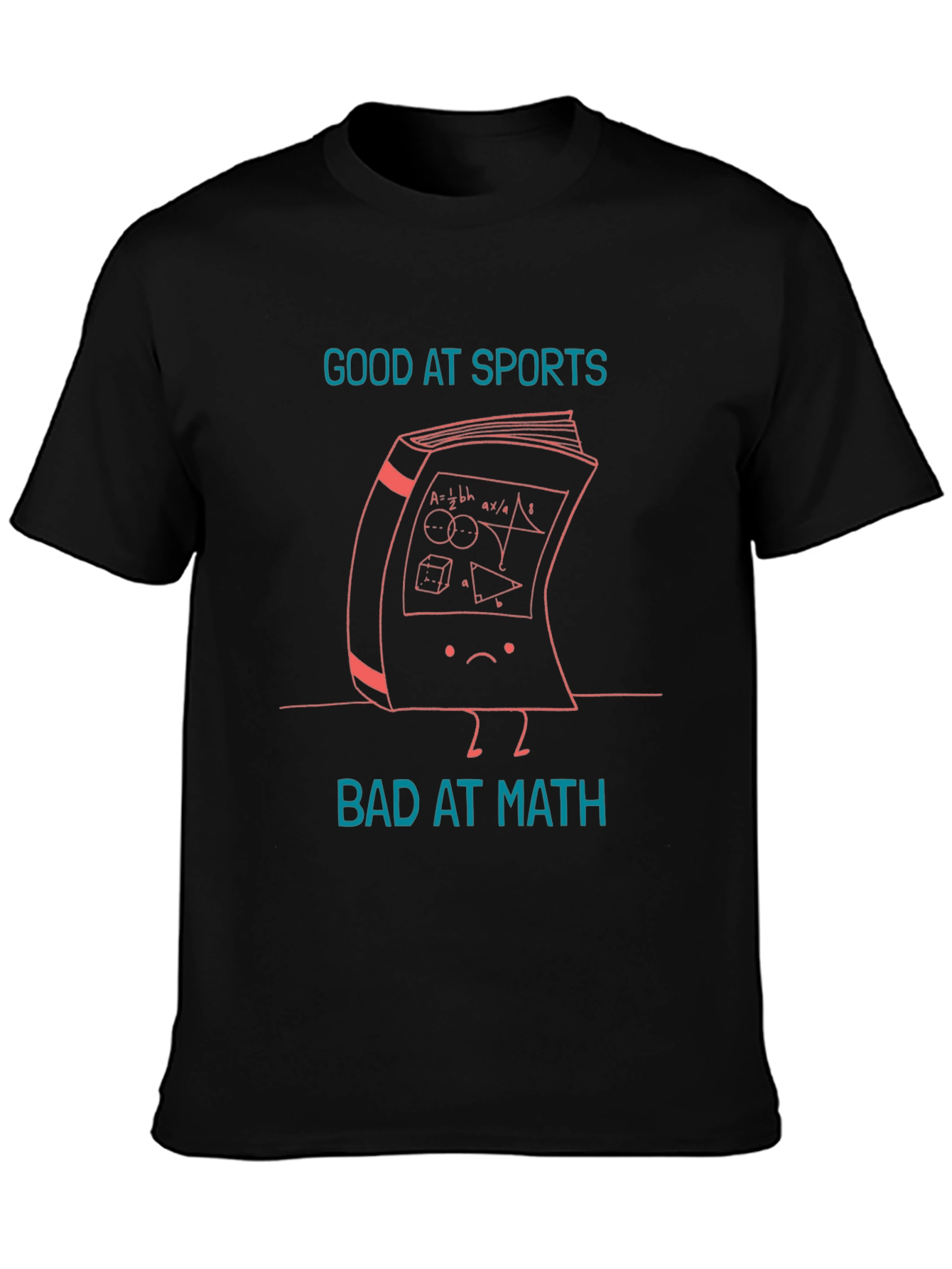 Good at Sports Bad at Math Graphic Tee