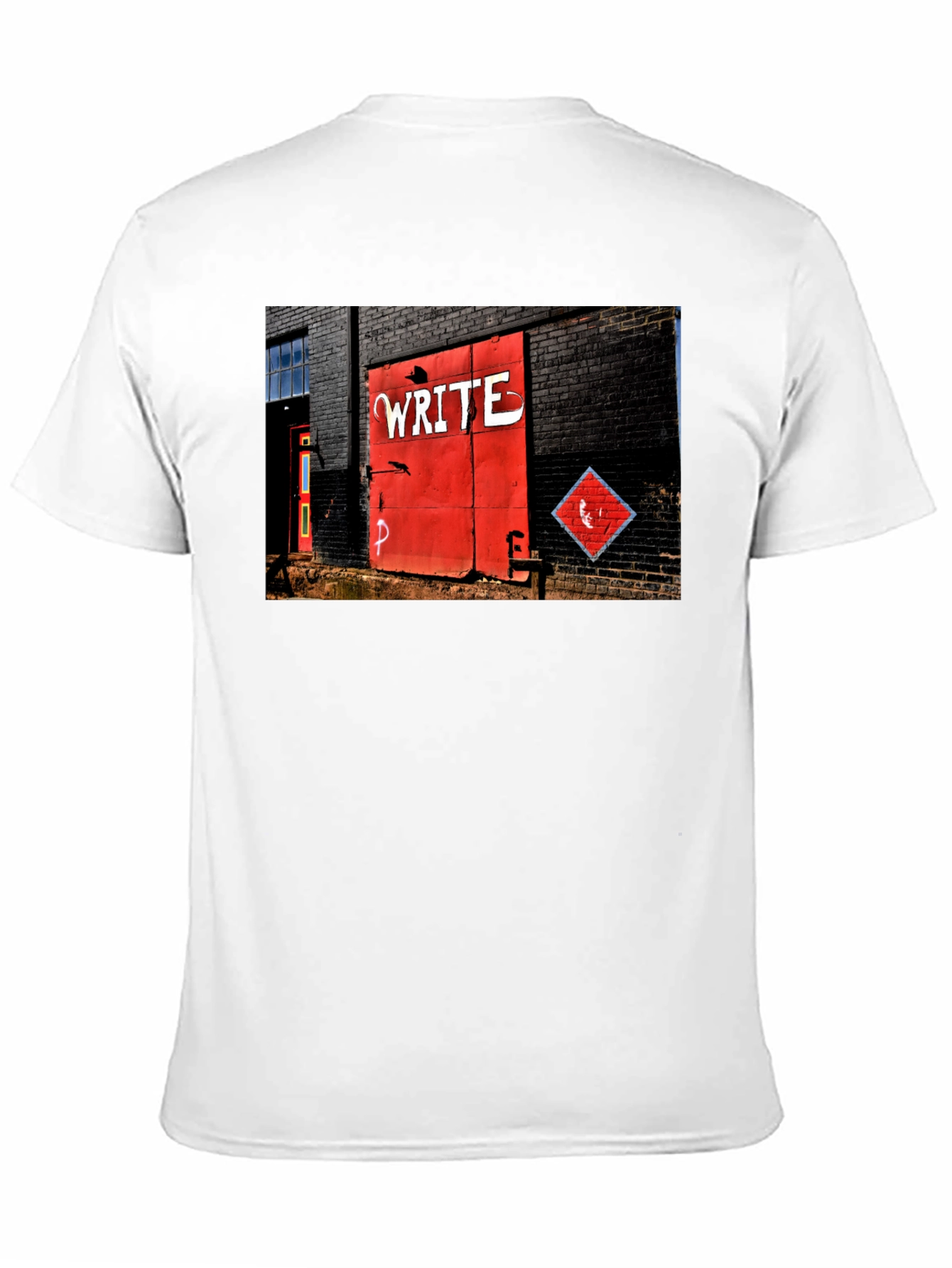 Urban Art Tee - Write on Brick