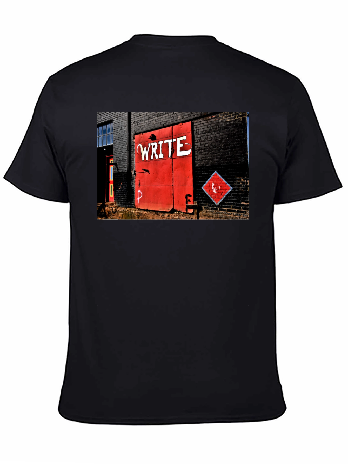 Urban Art Tee - Write on Brick