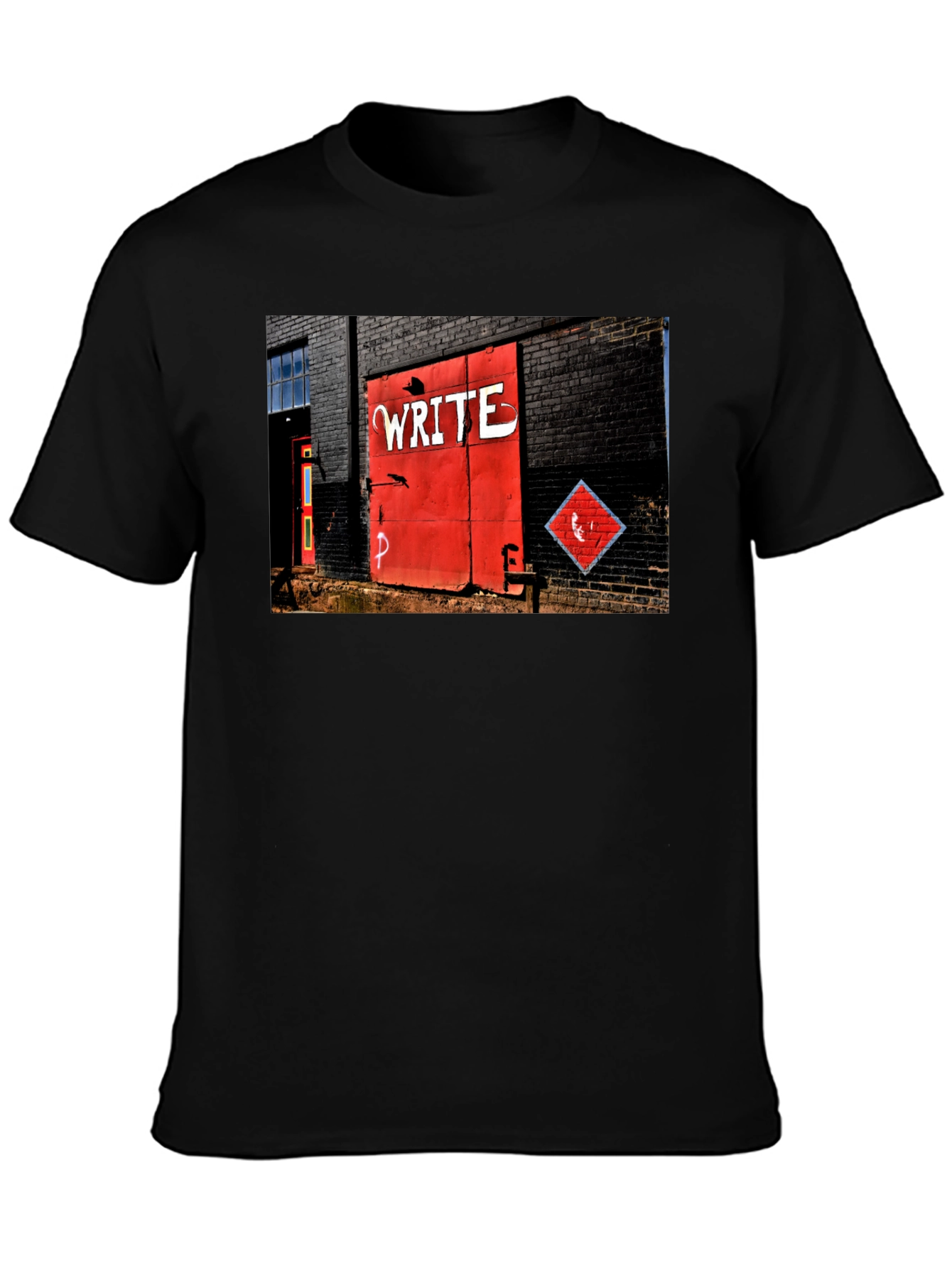 Urban Art Tee - Write on Brick