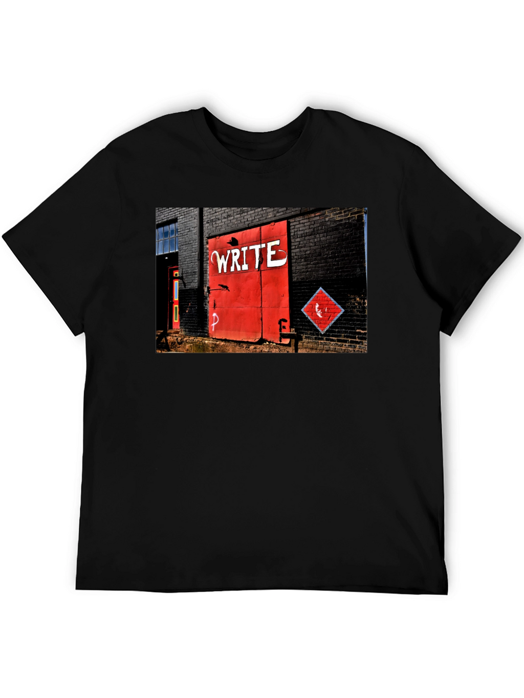 Urban Art Tee - Write on Brick