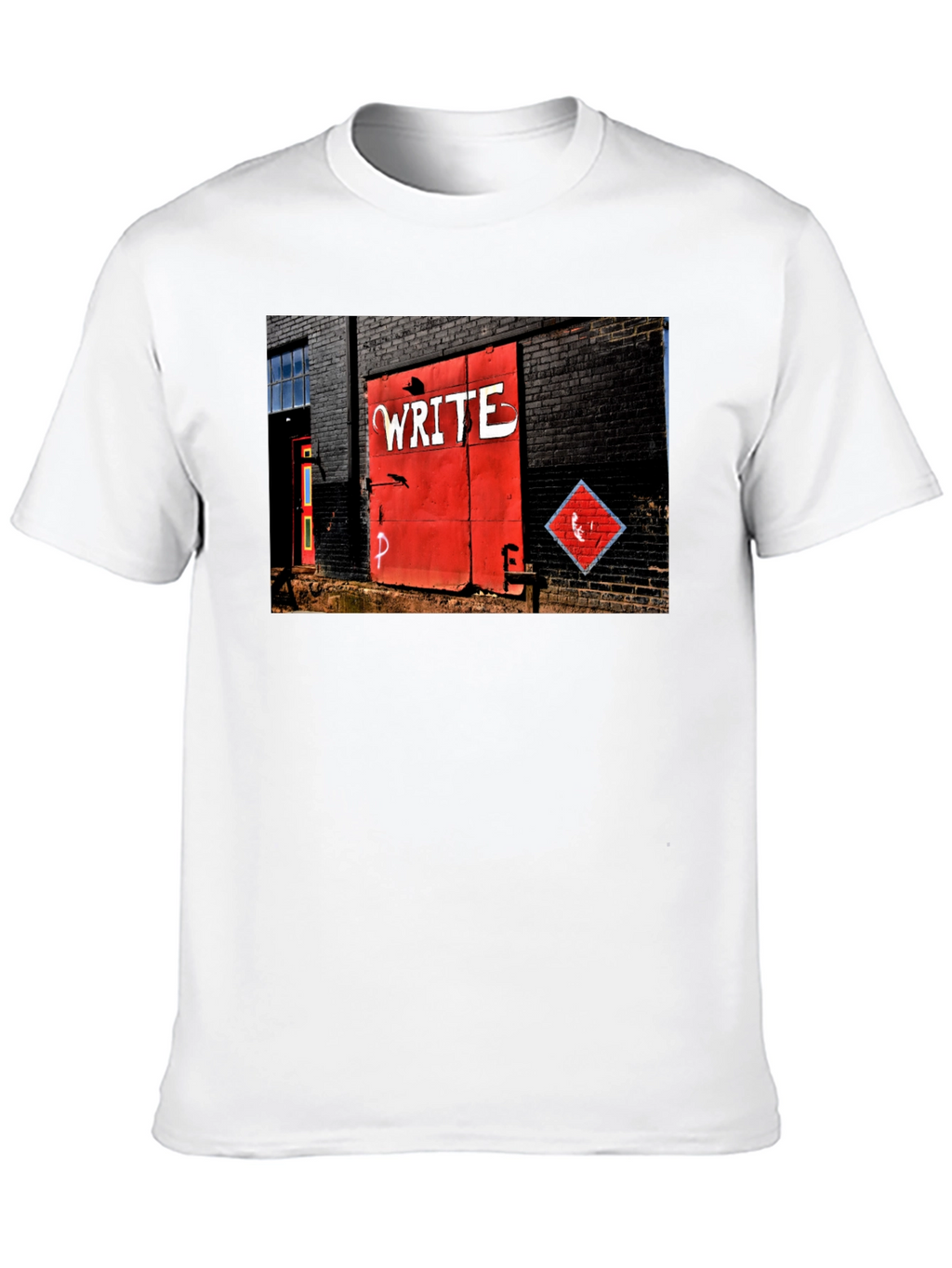 Urban Art Tee - Write on Brick