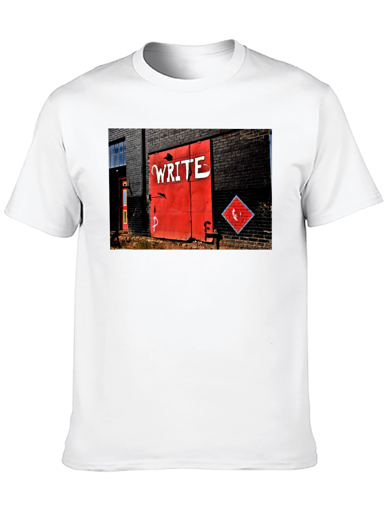 Urban Art Tee - Write on Brick