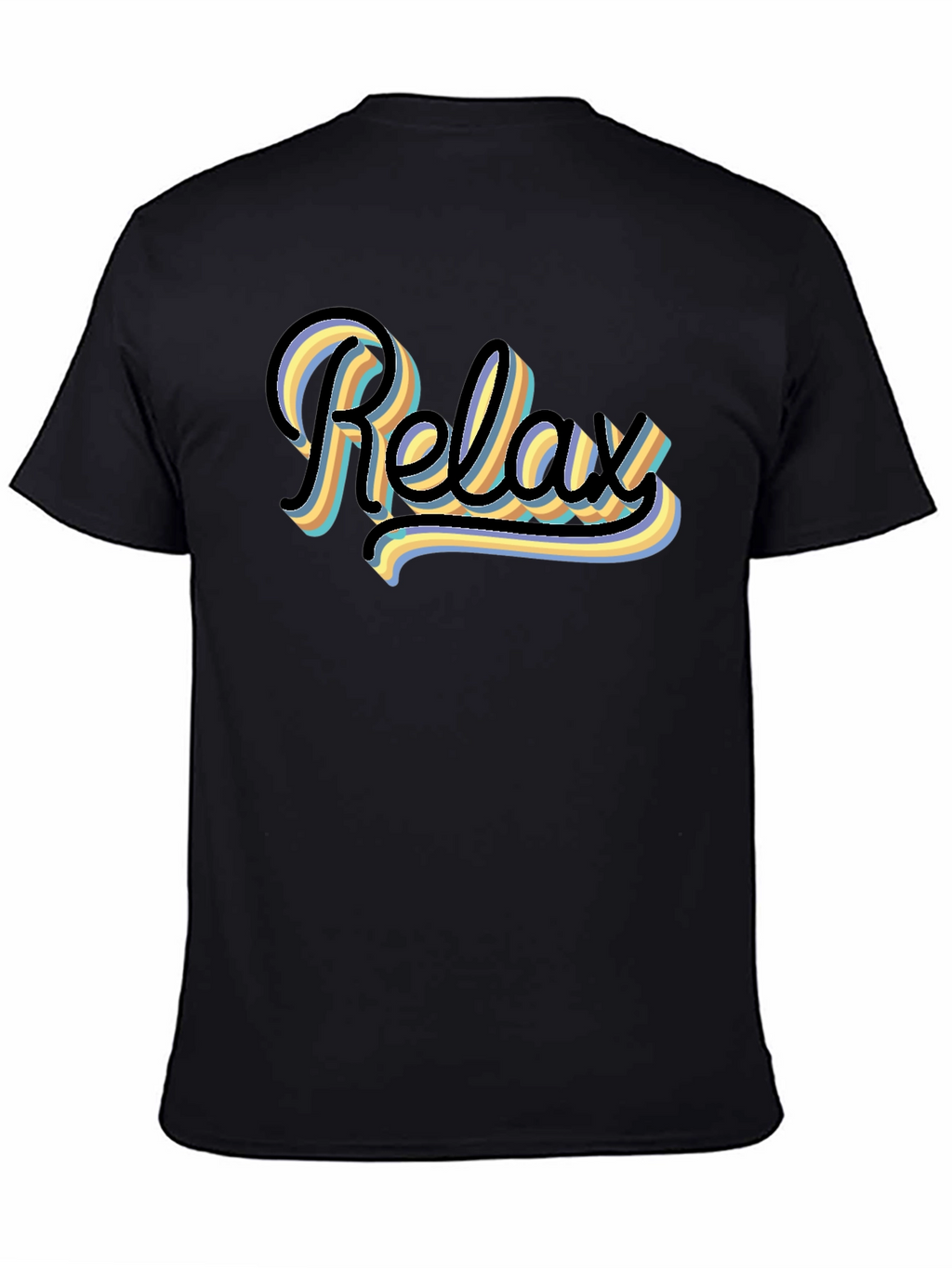 Relax Graphic T-Shirt - Retro Style