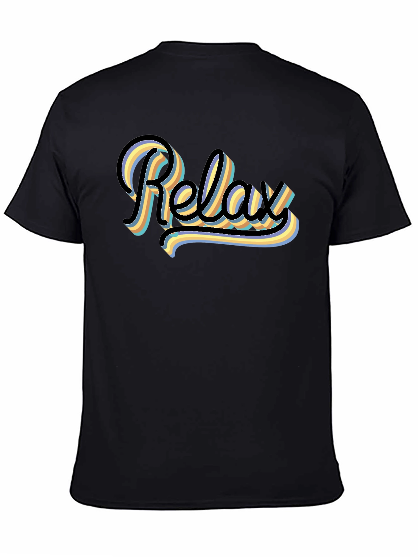 Relax Graphic T-Shirt - Retro Style