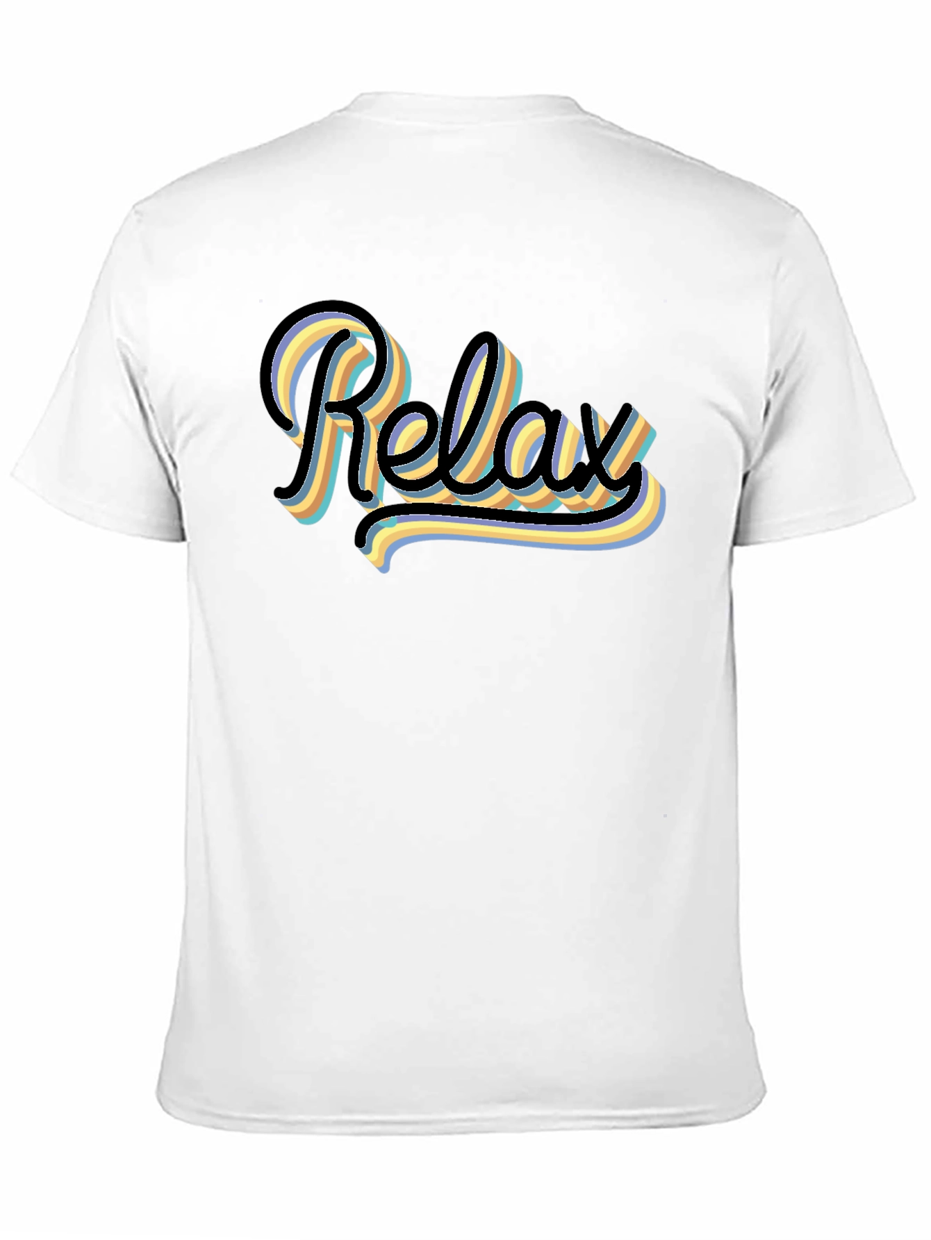Relax Graphic T-Shirt - Retro Style