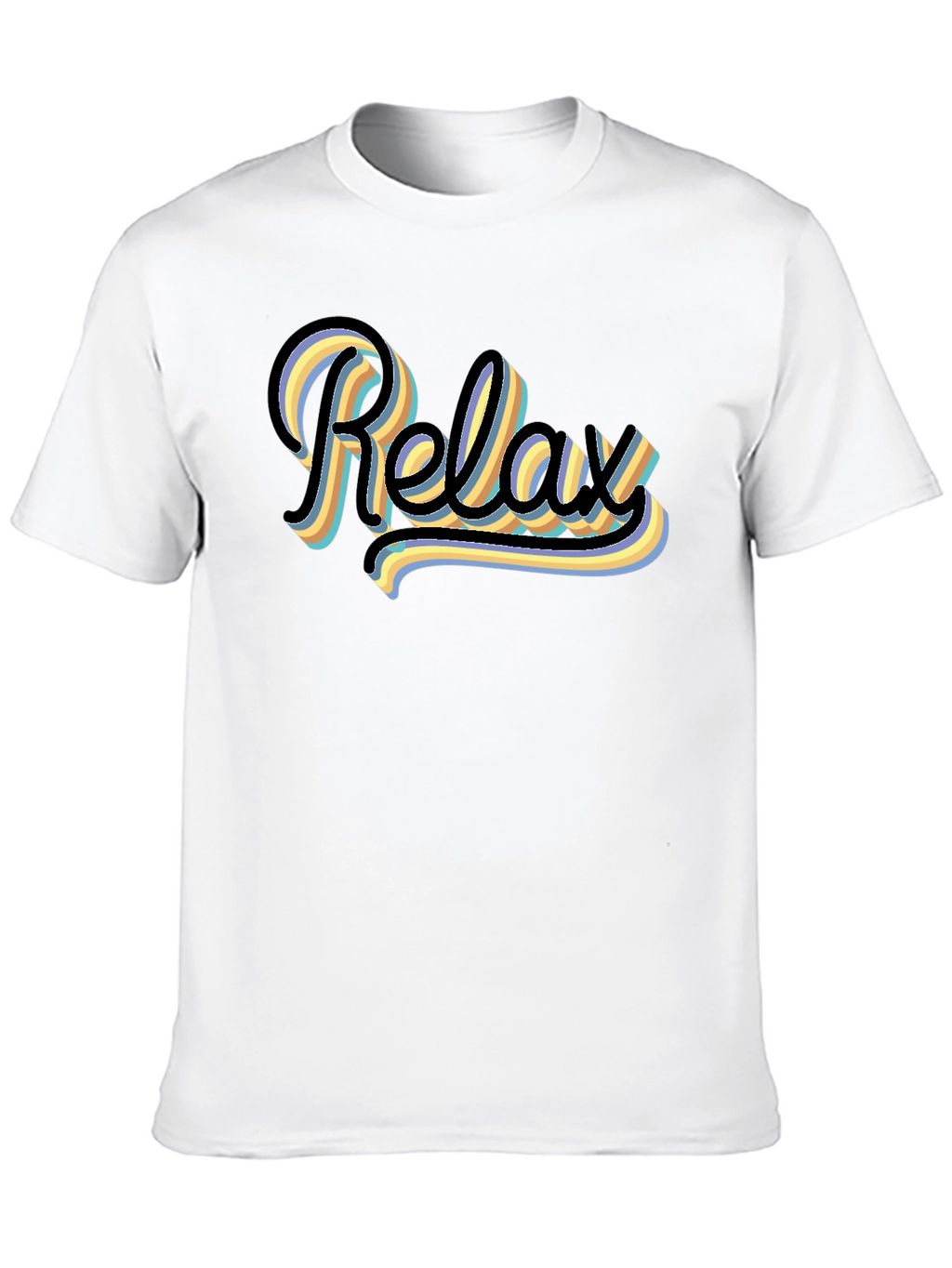 Relax Graphic T-Shirt - Retro Style