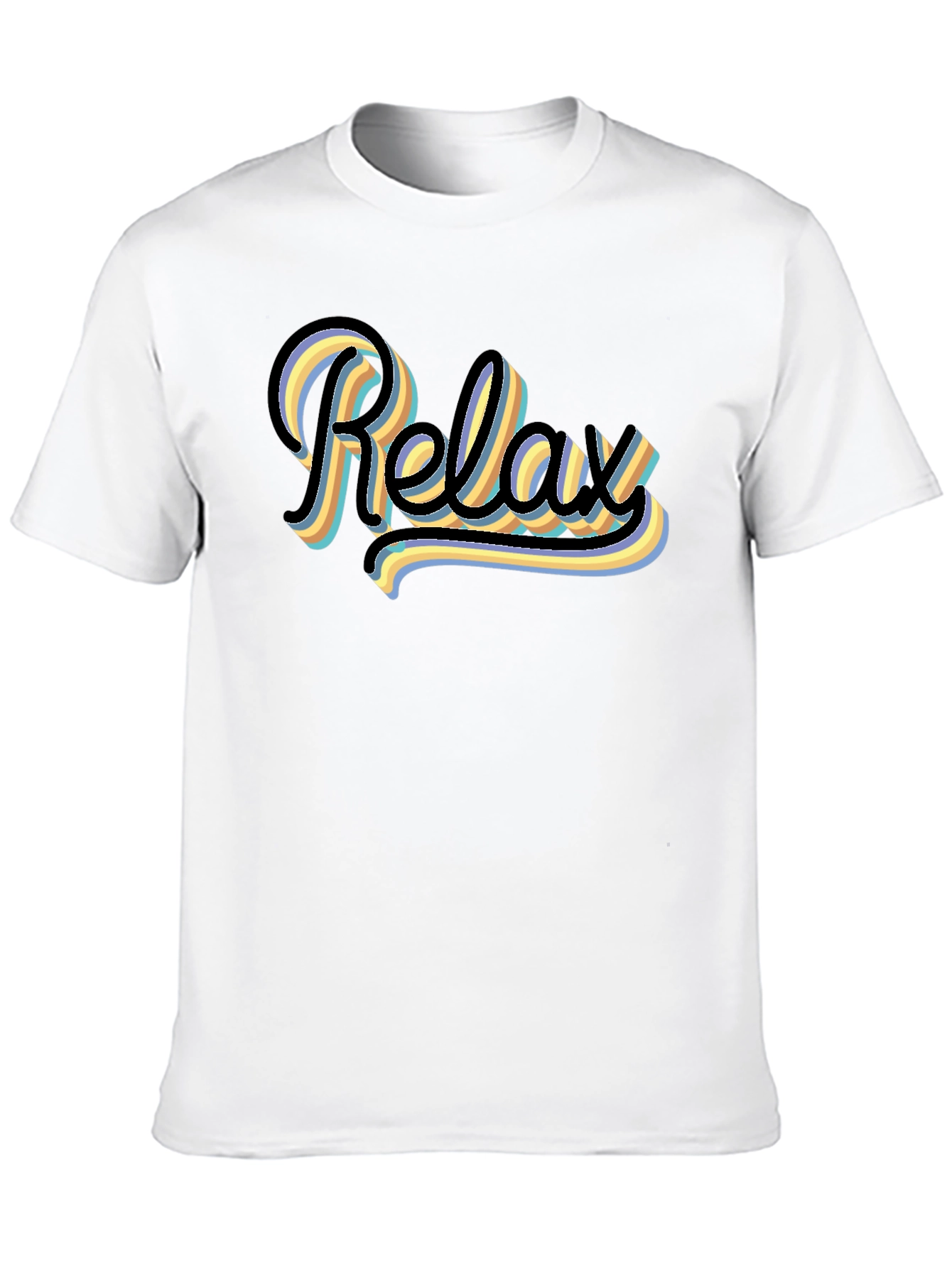 Relax Graphic T-Shirt - Retro Style