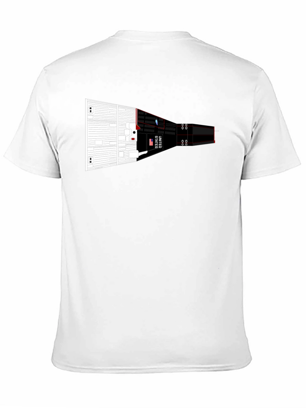 Rocket Spacecraft Graphic Tee