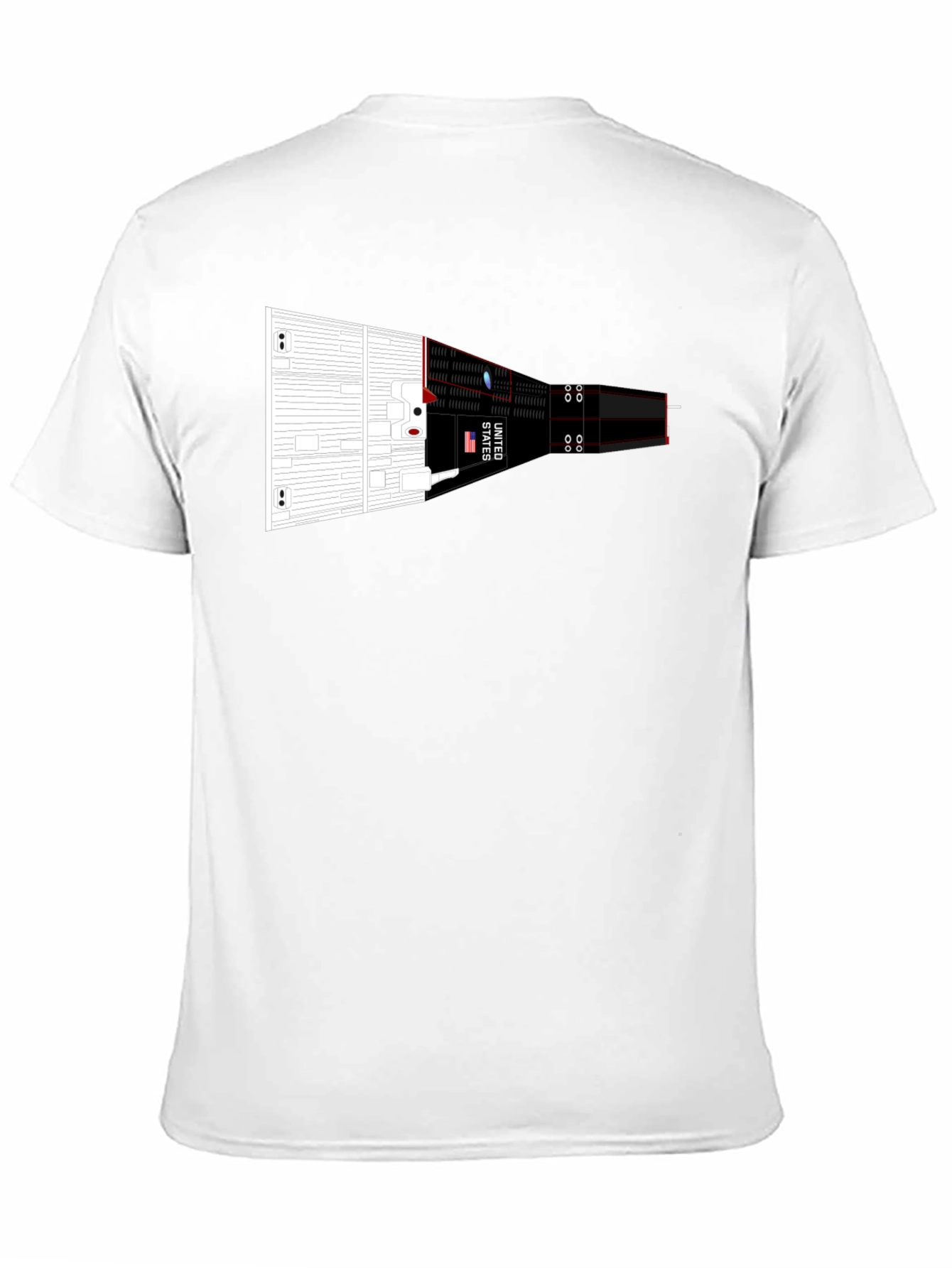 Rocket Spacecraft Graphic Tee