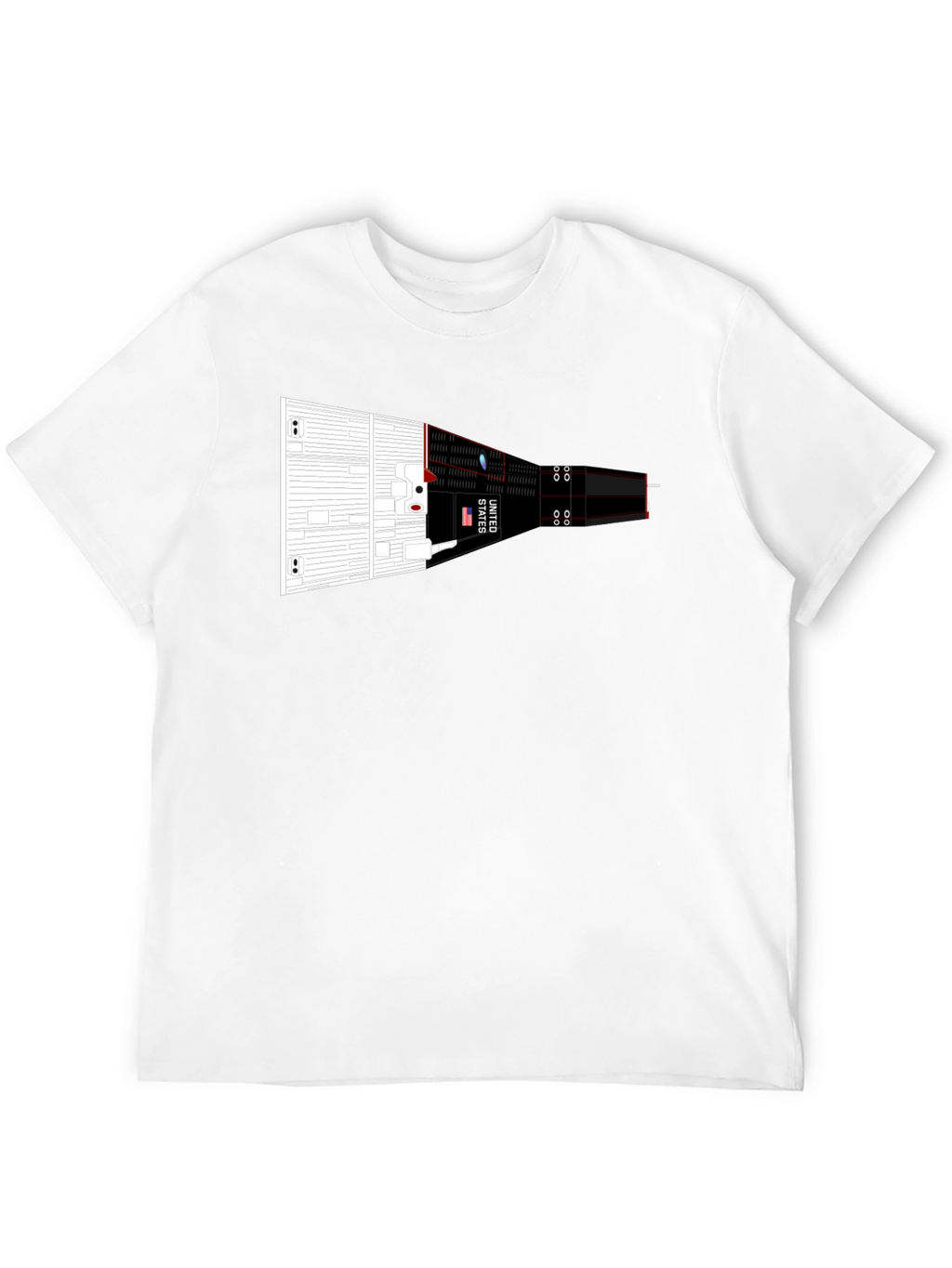 Rocket Spacecraft Graphic Tee