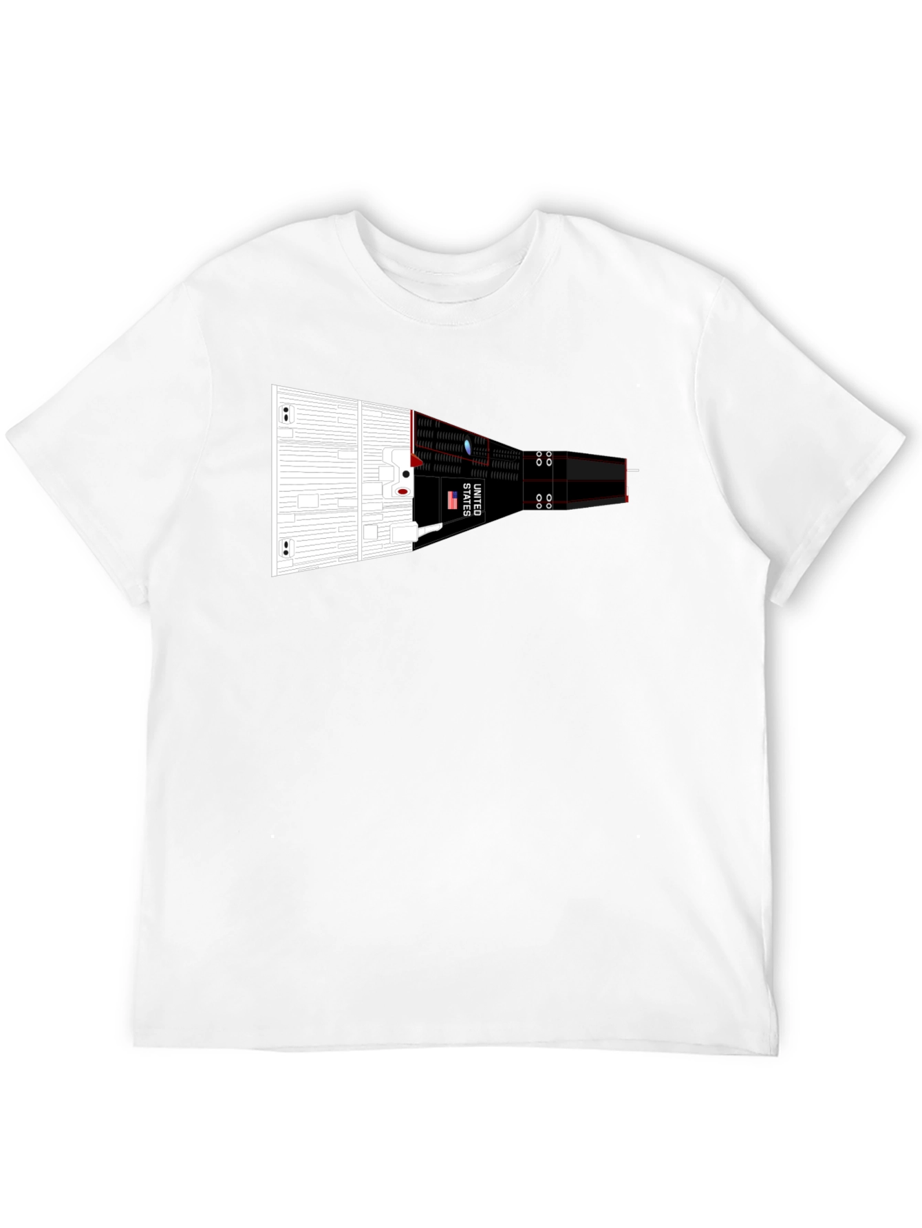 Rocket Spacecraft Graphic Tee