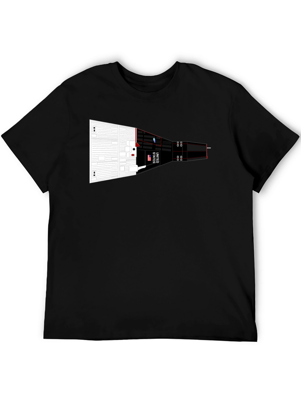 Rocket Spacecraft Graphic Tee