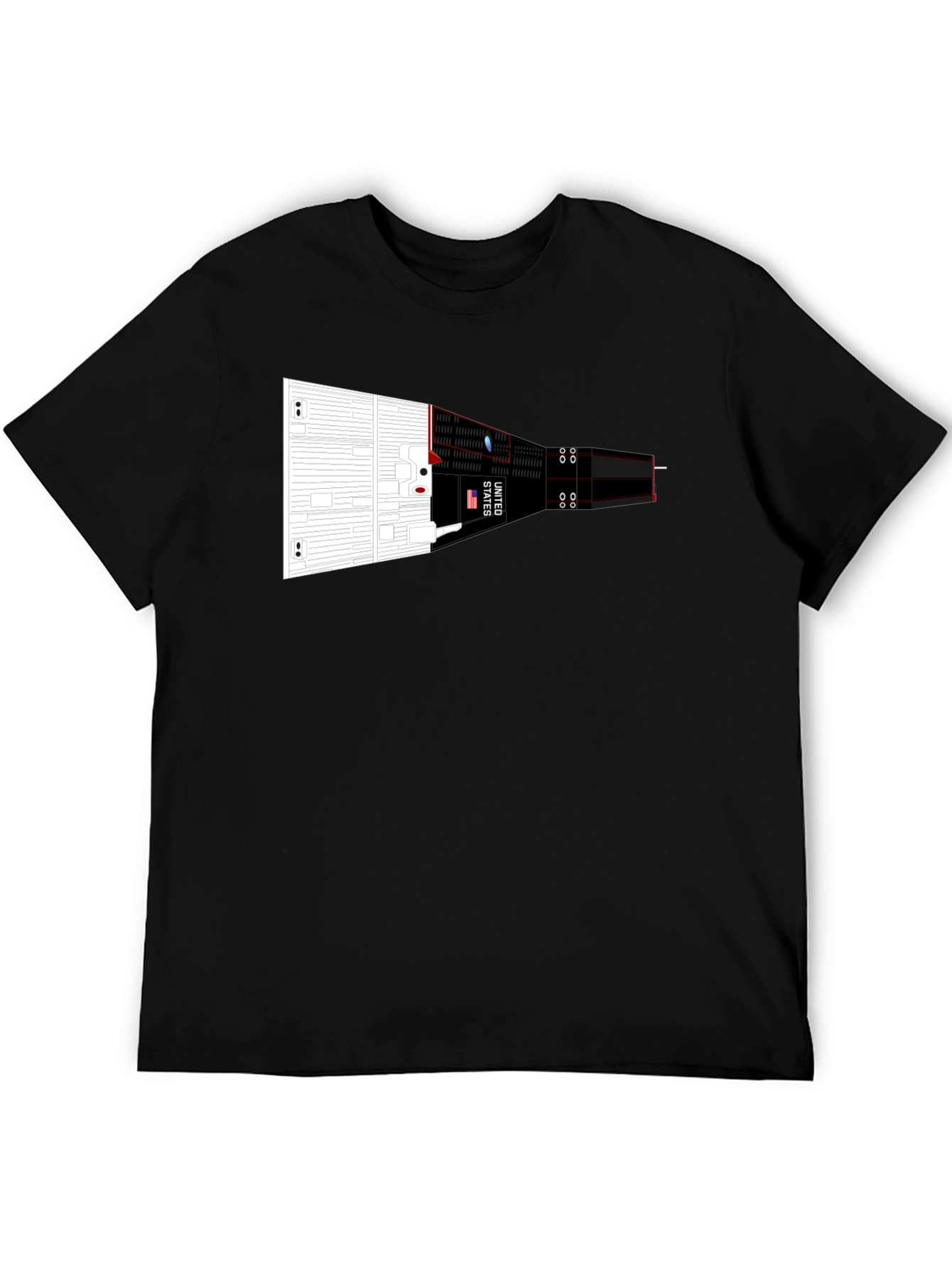 Rocket Spacecraft Graphic Tee