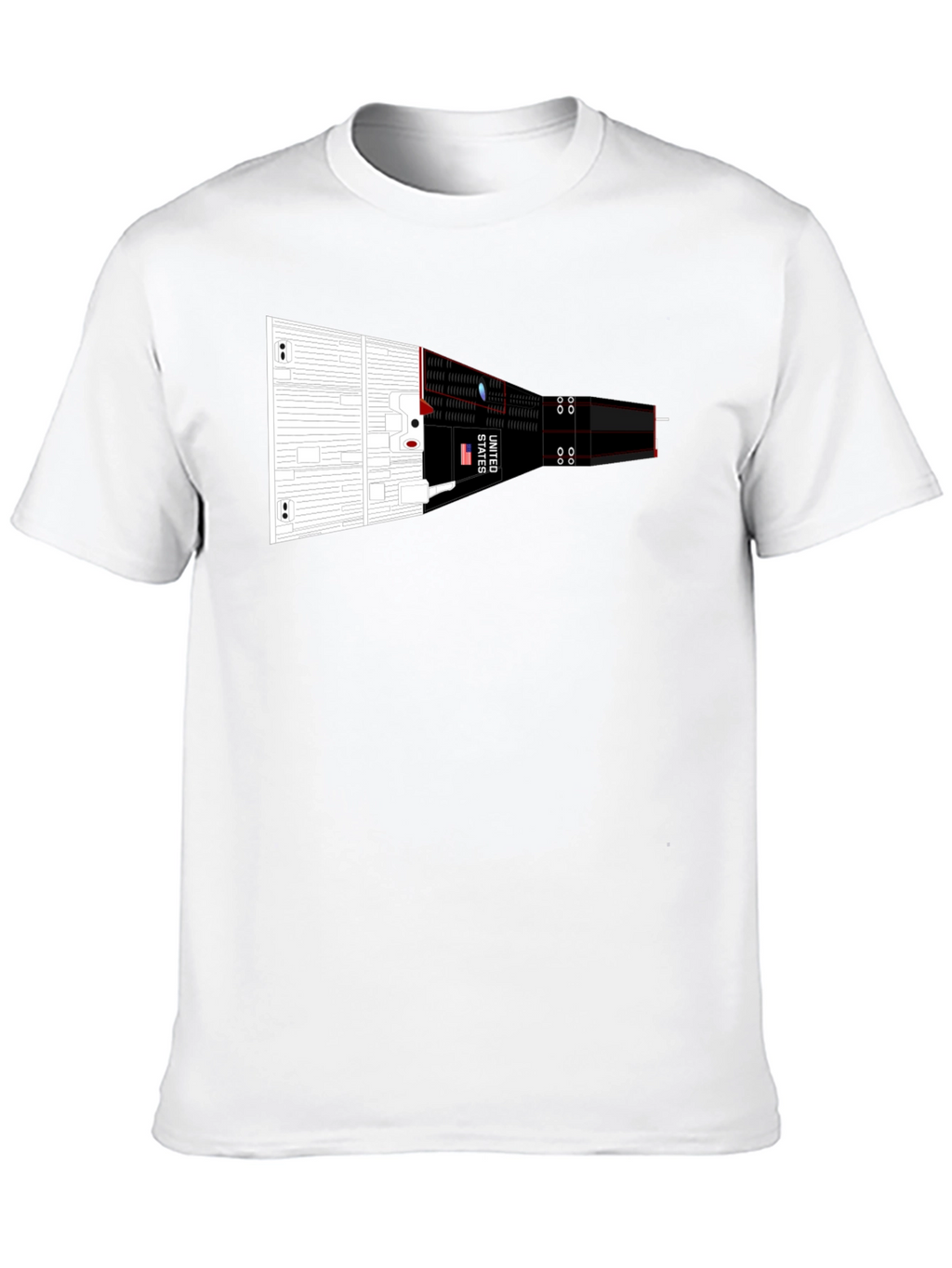 Rocket Spacecraft Graphic Tee