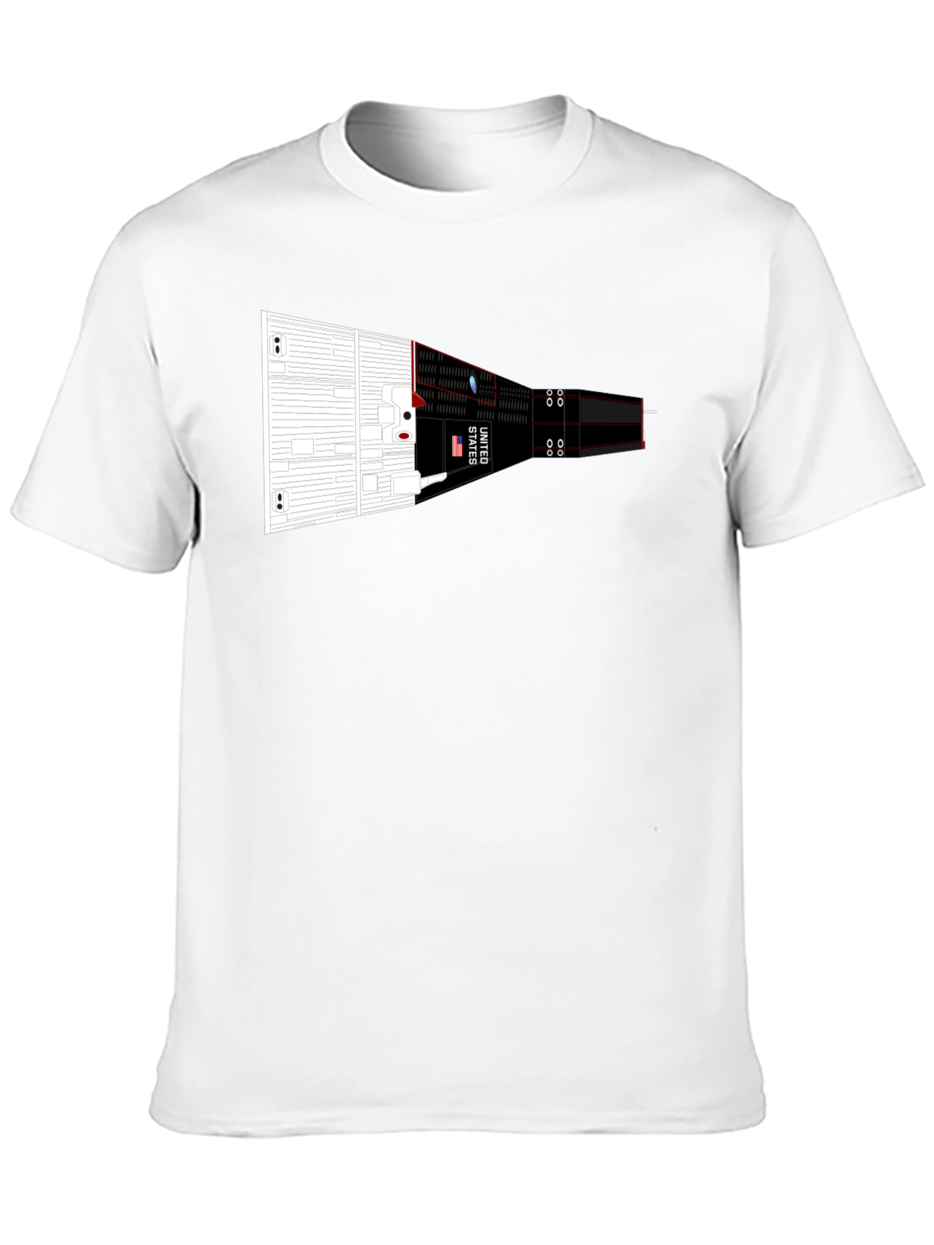 Rocket Spacecraft Graphic Tee