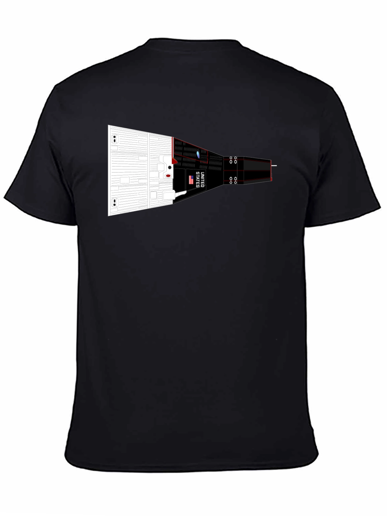 Rocket Spacecraft Graphic Tee