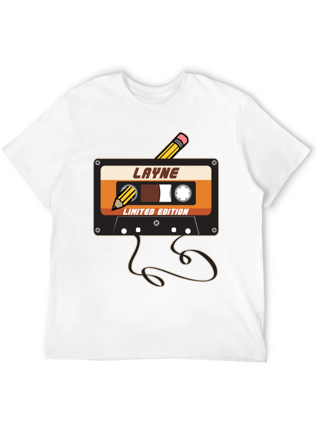 Retro Cassette Tape Graphic Tee - Limited Edition Design