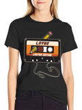 Retro Cassette Tape Graphic Tee - Limited Edition Design